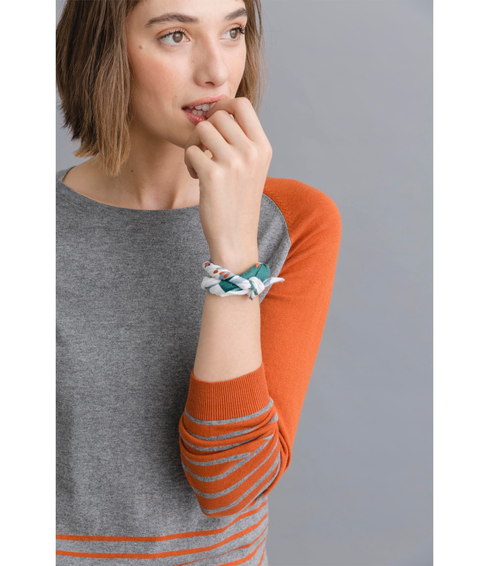 Tricot Marie Cinza Mescla