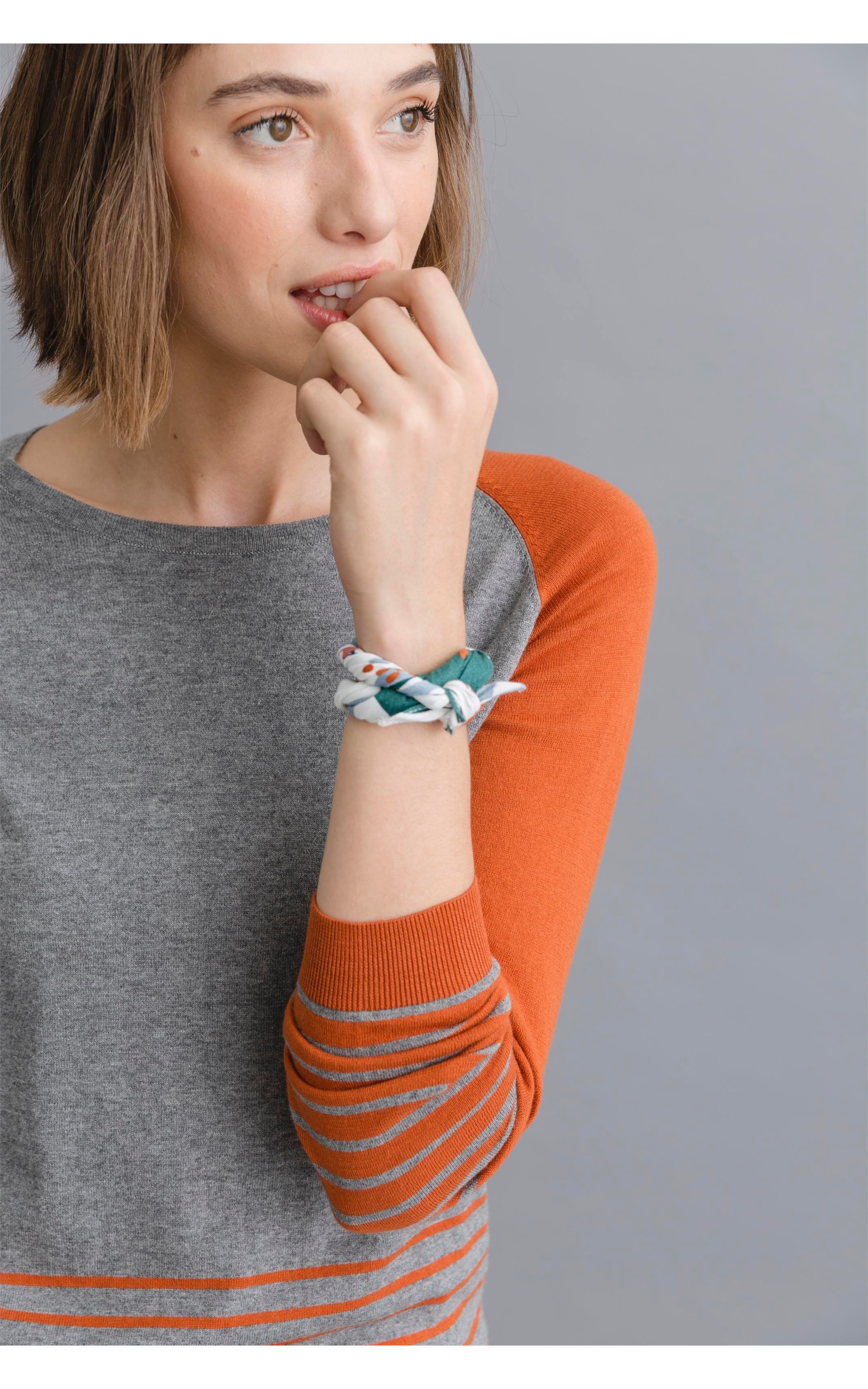 Tricot Marie Cinza Mescla