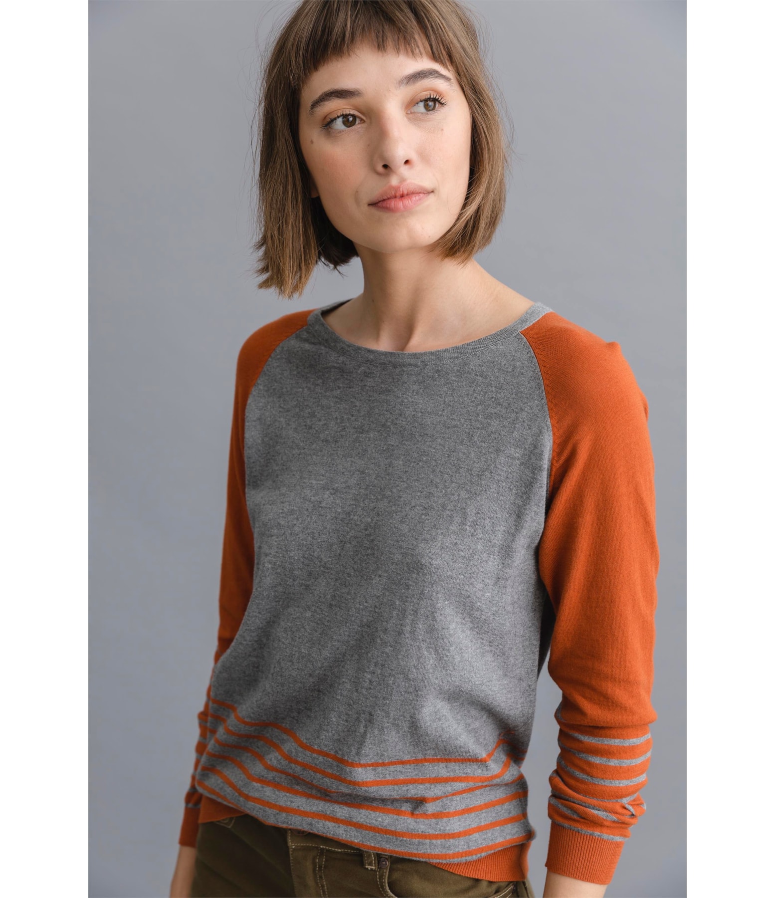 Tricot Marie Cinza Mescla