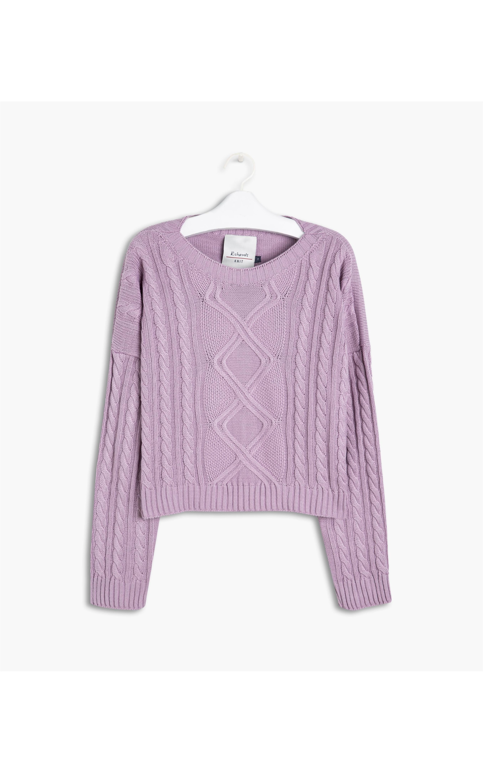 Tricot Marina Lilas
