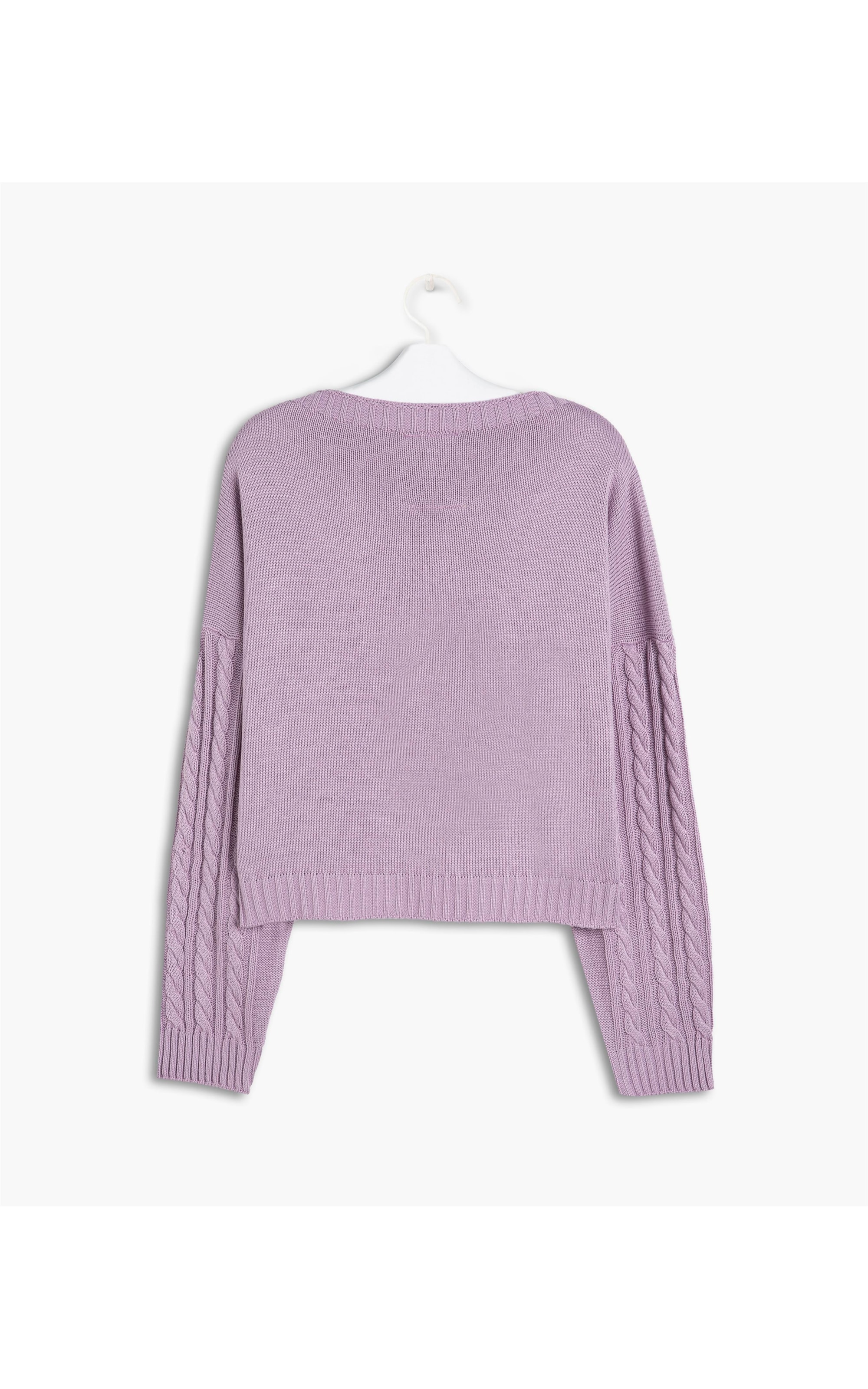 Tricot Marina Lilas