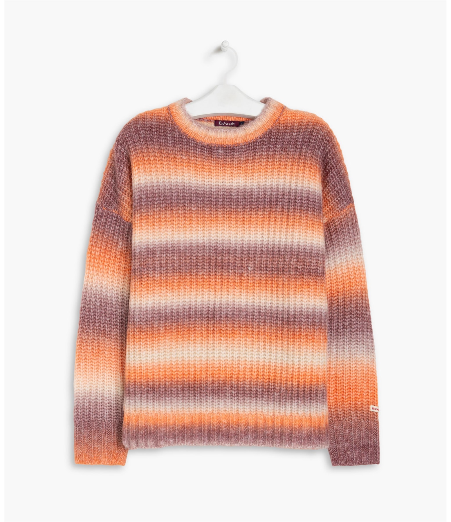  Tricot Mayumi Space Dye Laranja