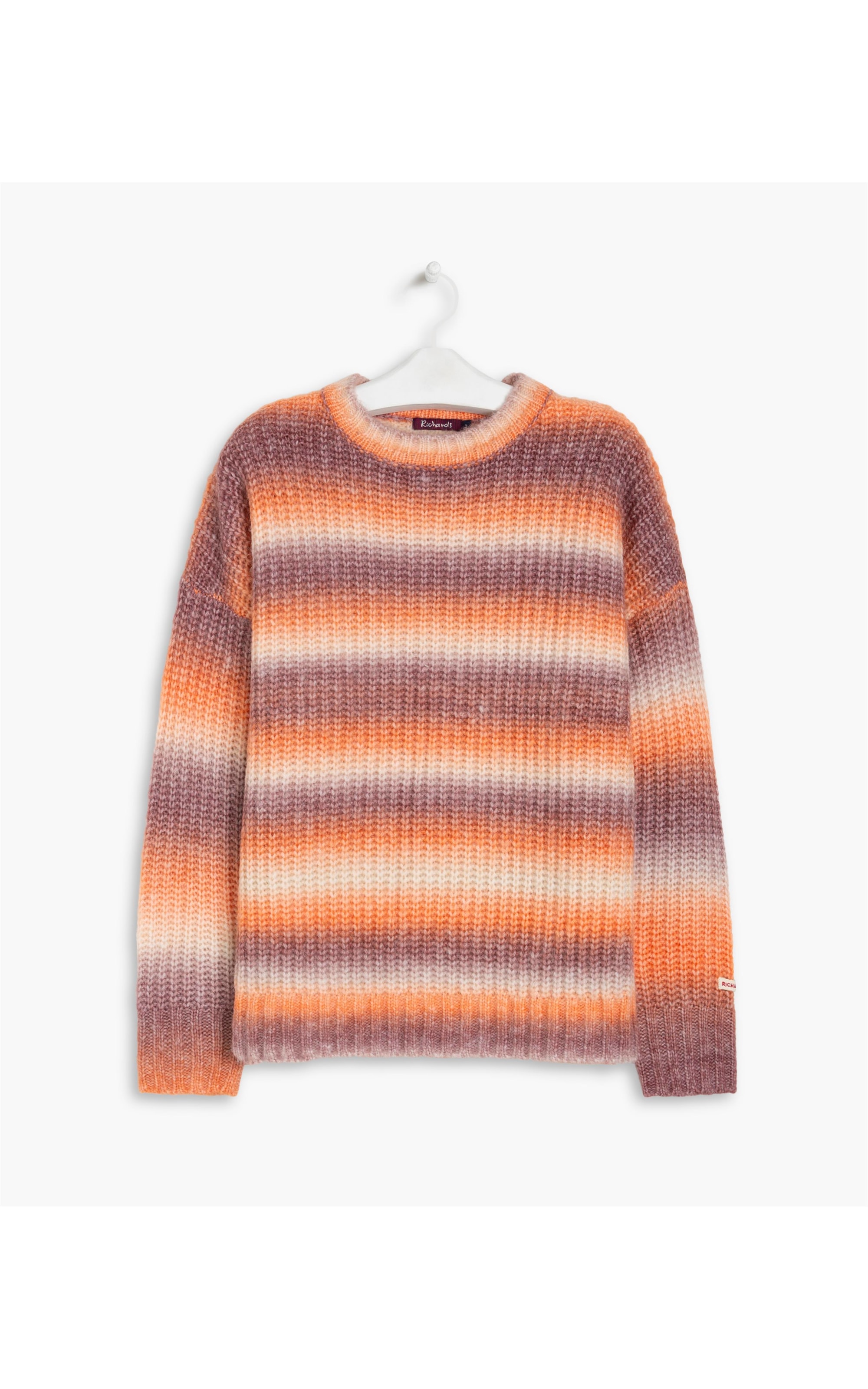  Tricot Mayumi Space Dye Laranja