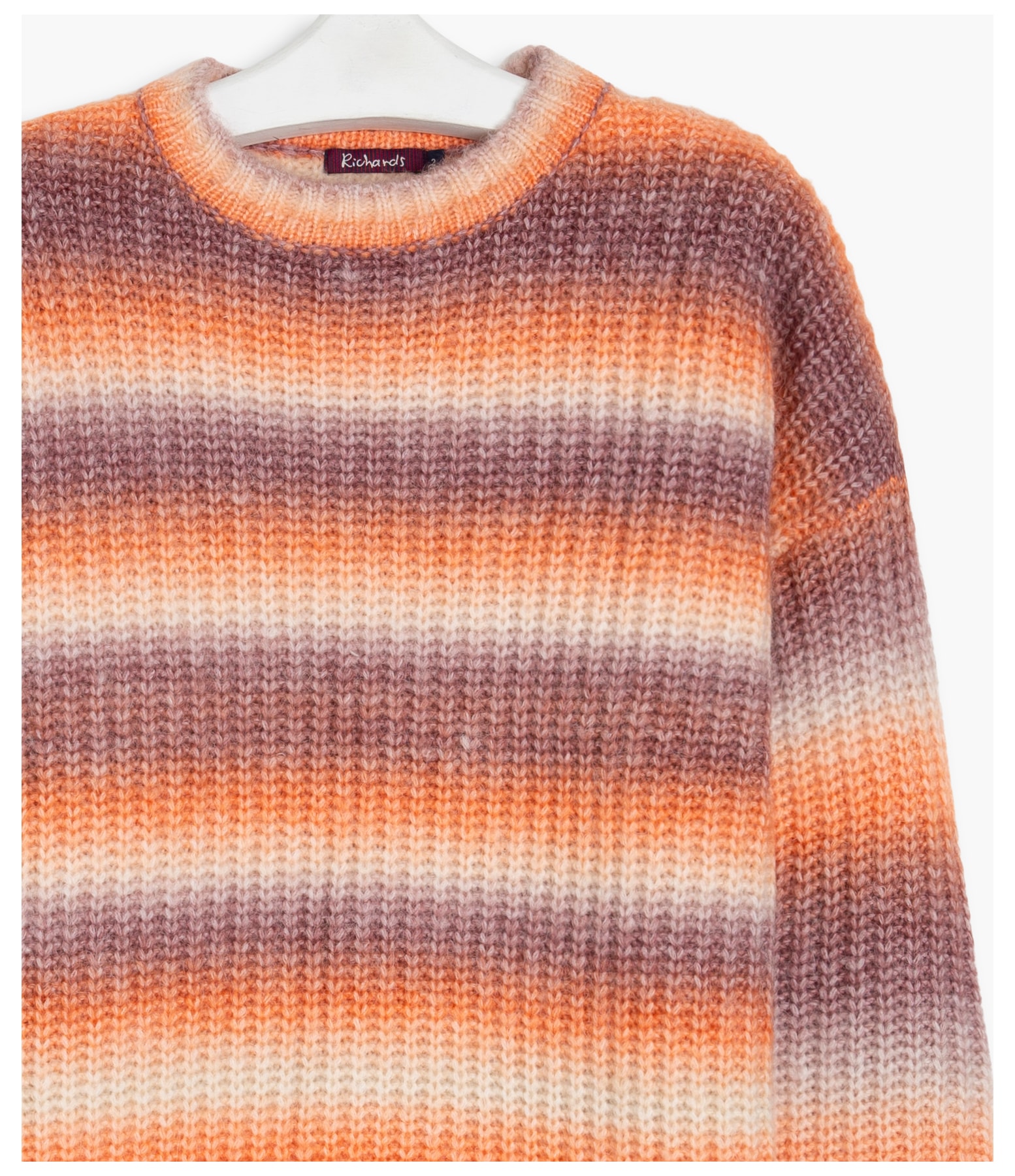  Tricot Mayumi Space Dye Laranja