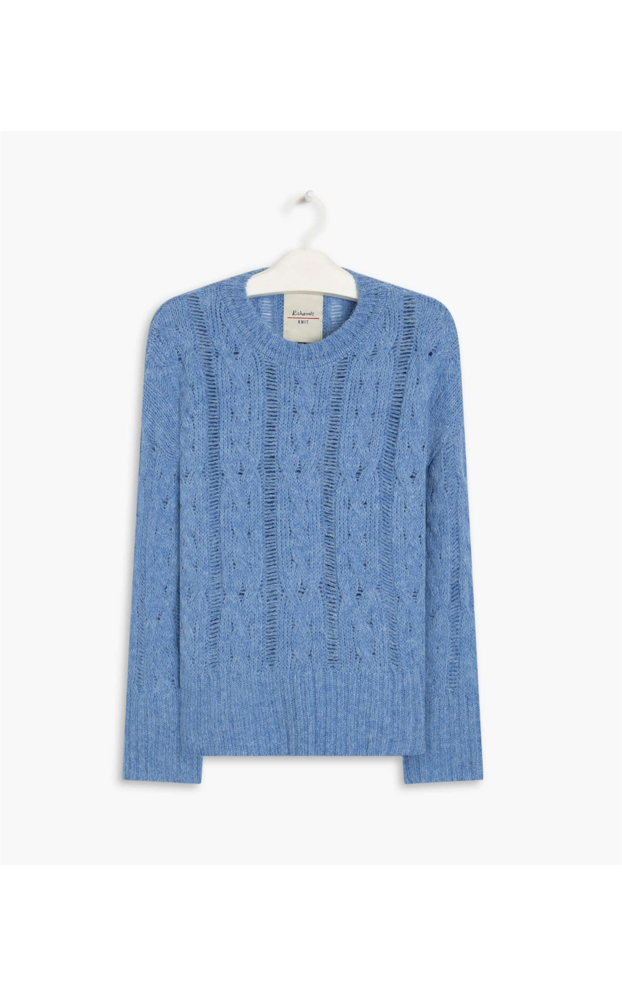 Tricot Myia Trançado Azul Pervante