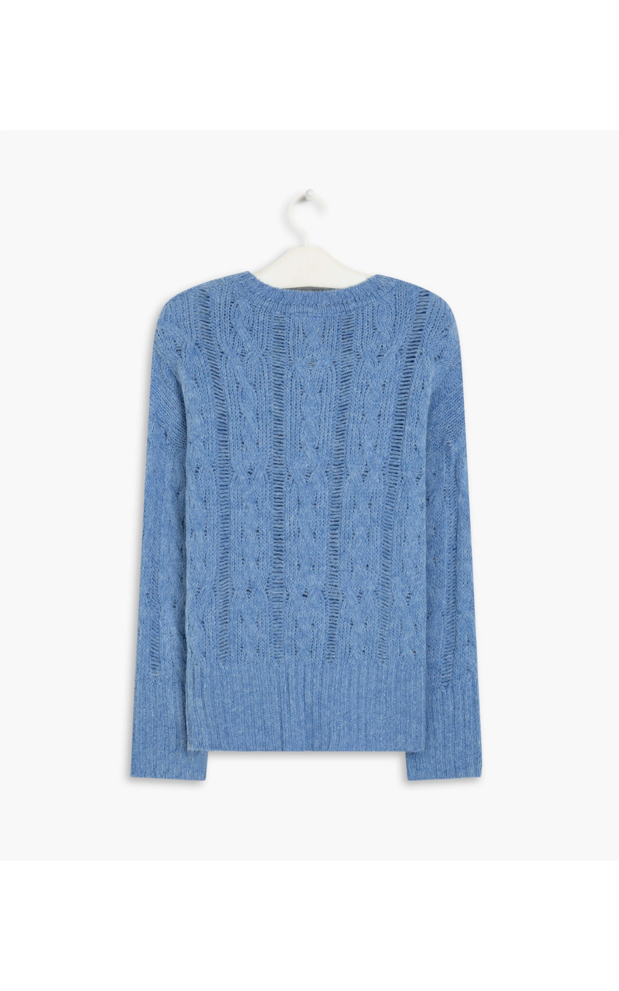 Tricot Myia Trançado Azul Pervante