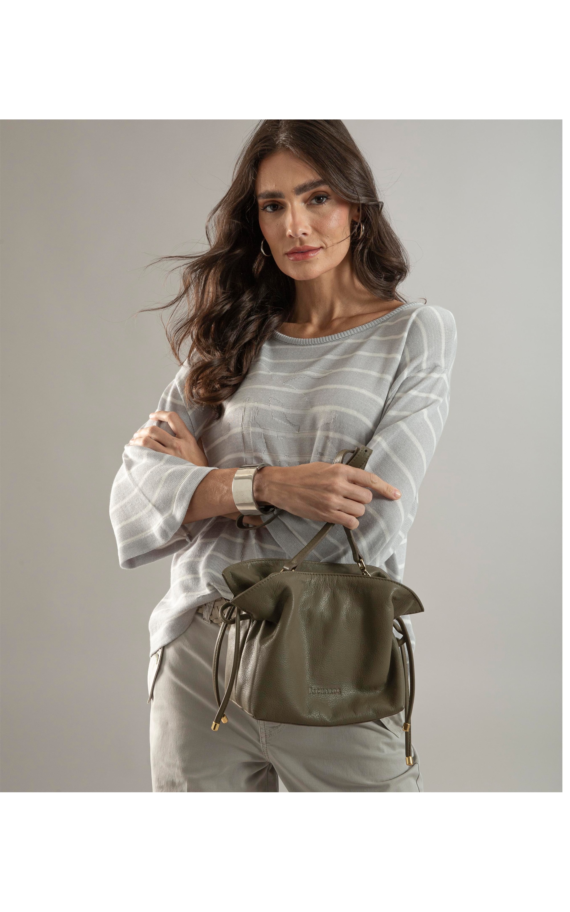 Tricot Nalu Jacquard Coqueiros Gelo