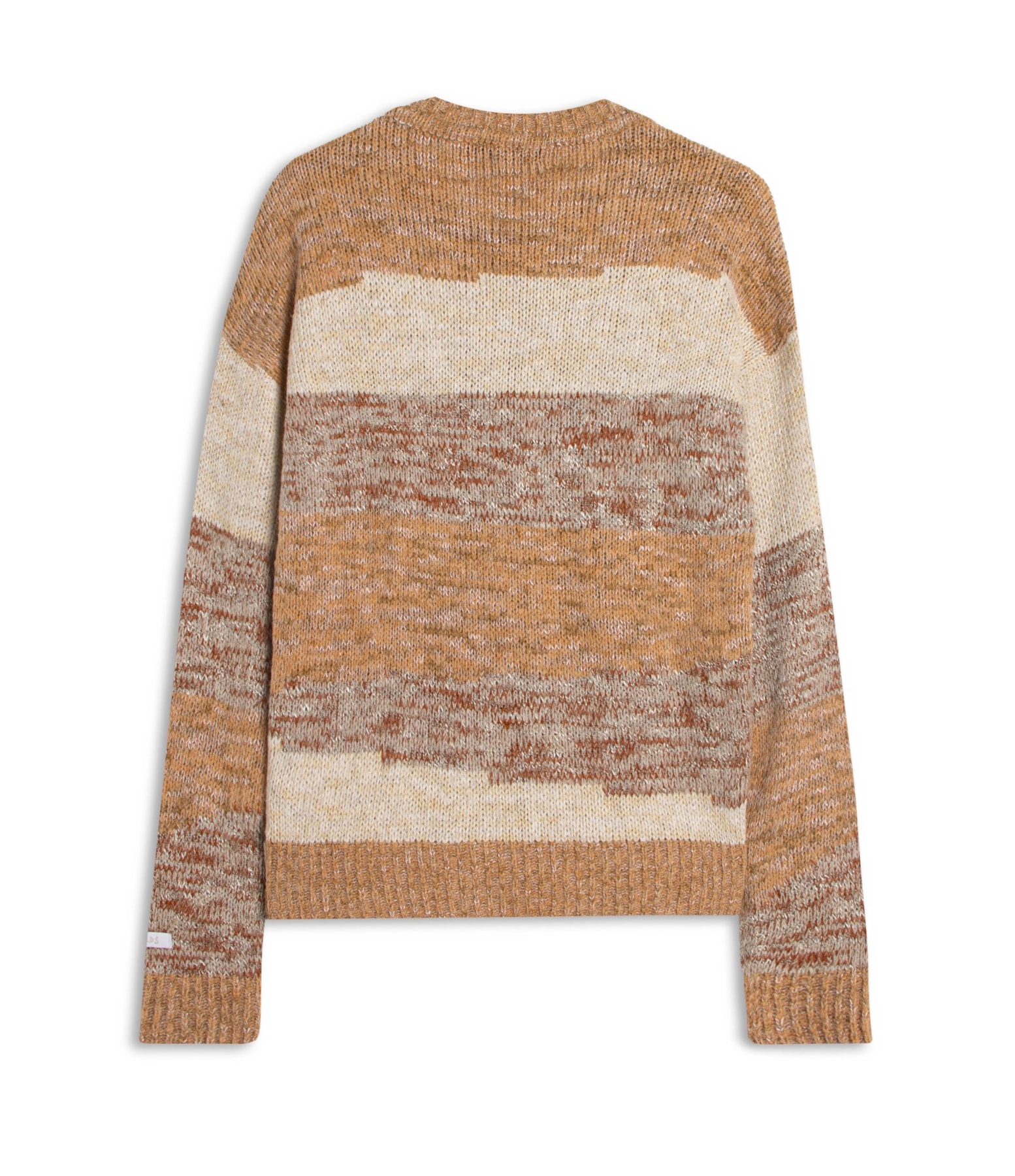Tricot Nina Listrado Mesclas Capuccino