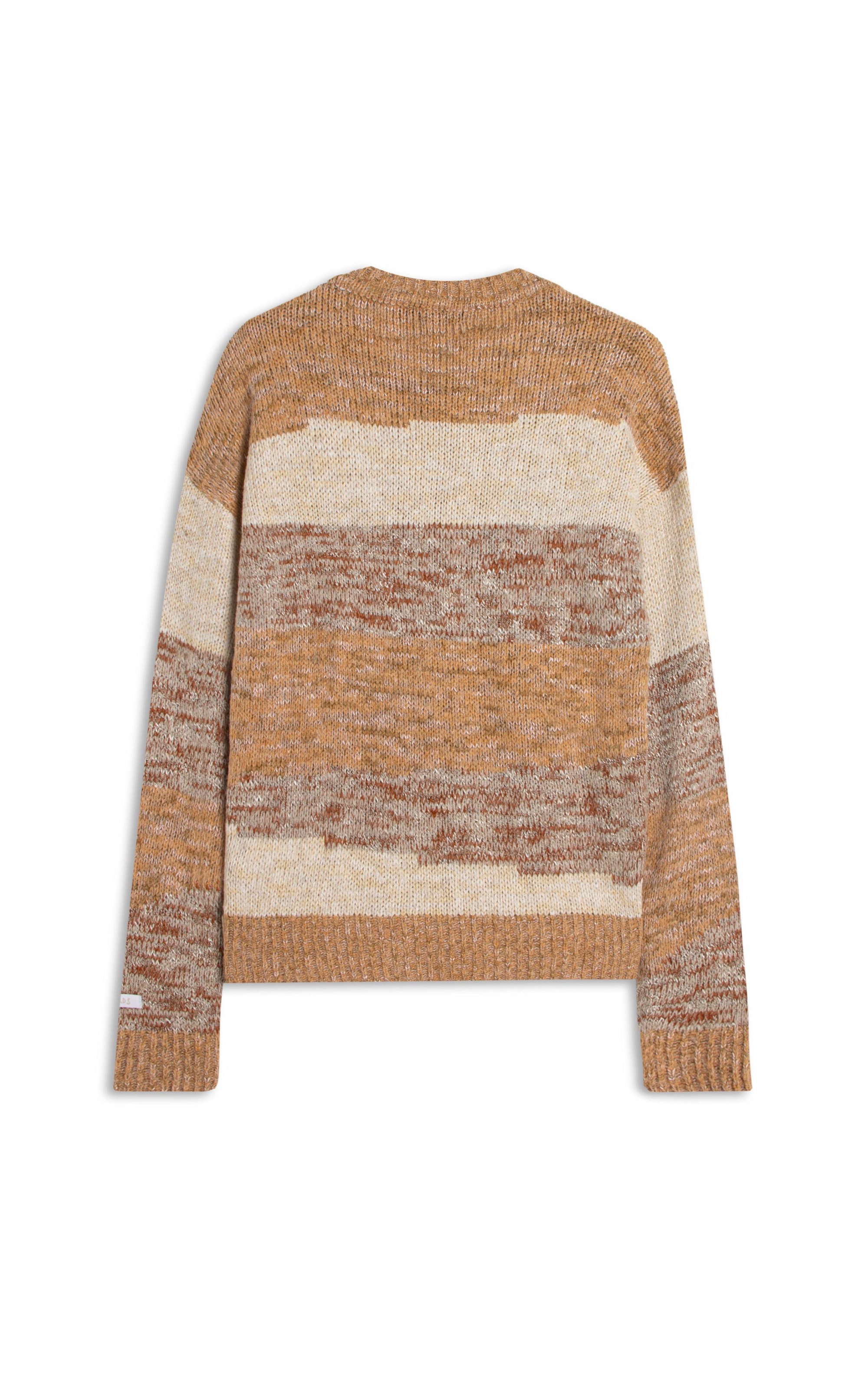 Tricot Nina Listrado Mesclas Capuccino