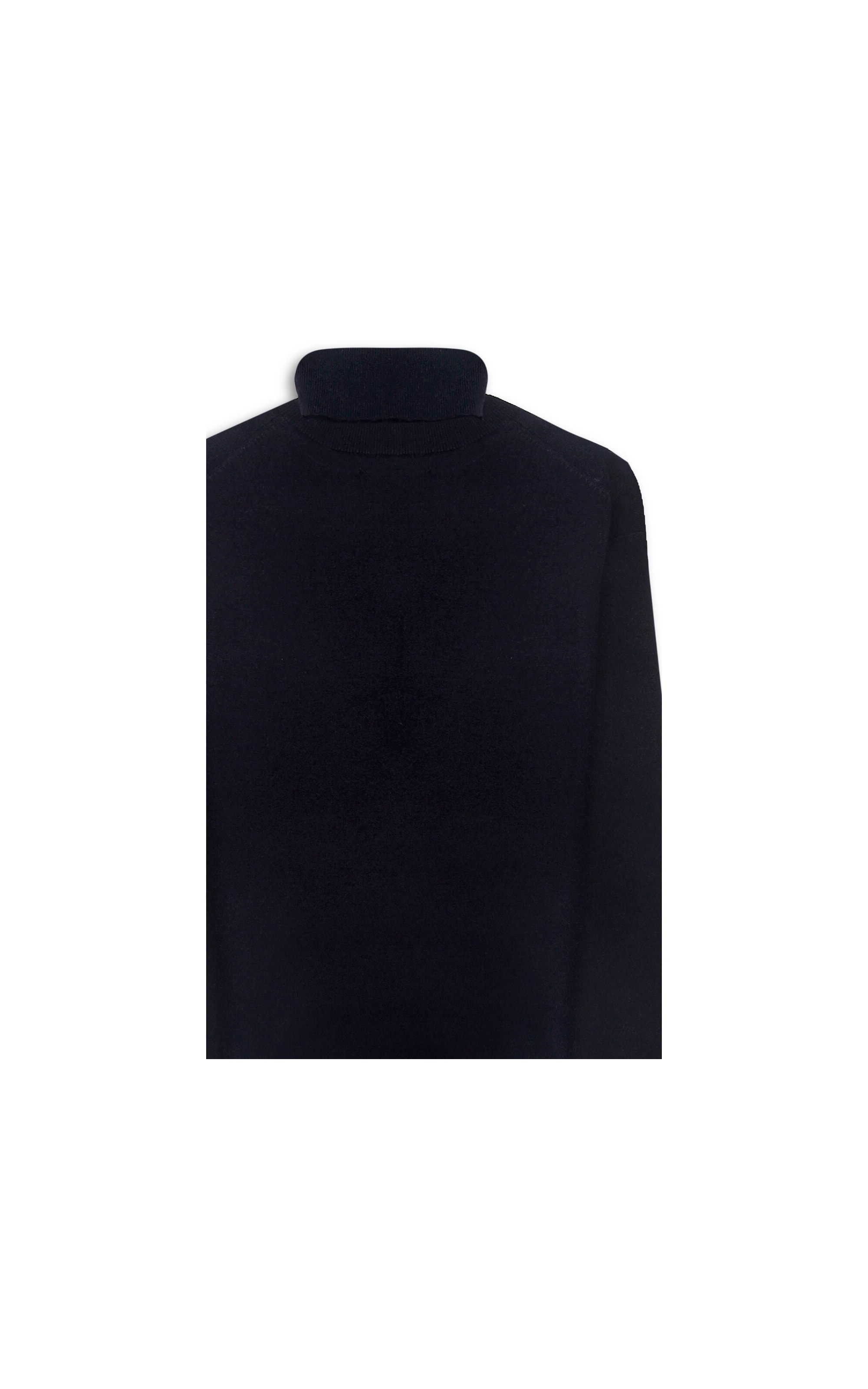 Tricot Olivia Gola Alta Pbt Marinho