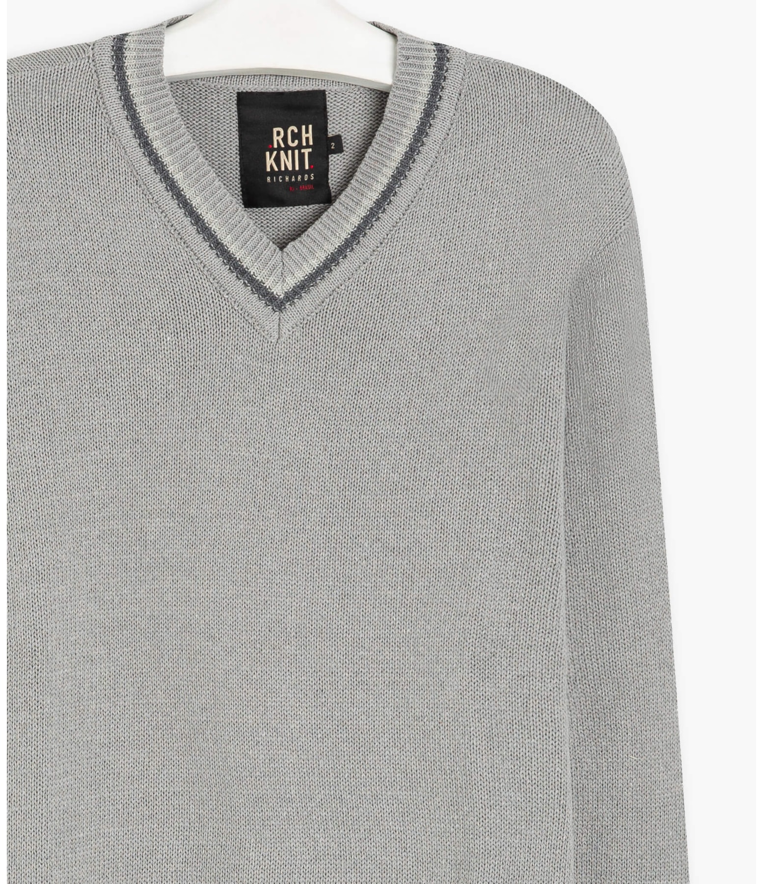 Tricot Paris Con Cinza Medio