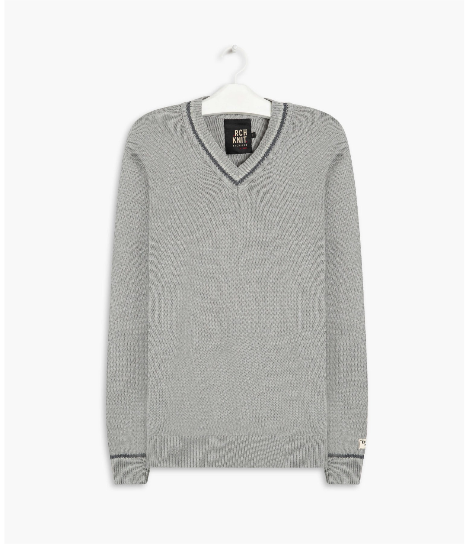 Tricot Paris Con Cinza Medio