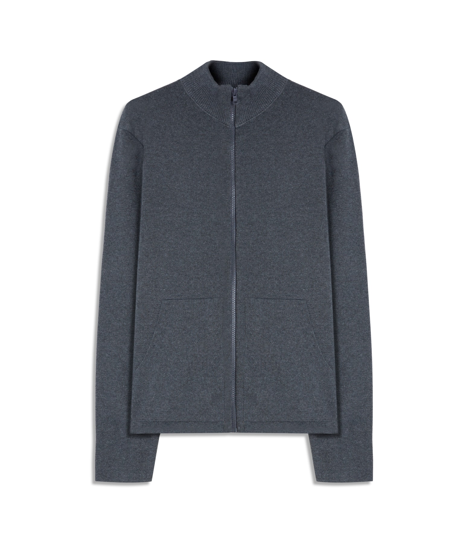 Tricot Pierre Ziper Ml Chumbo