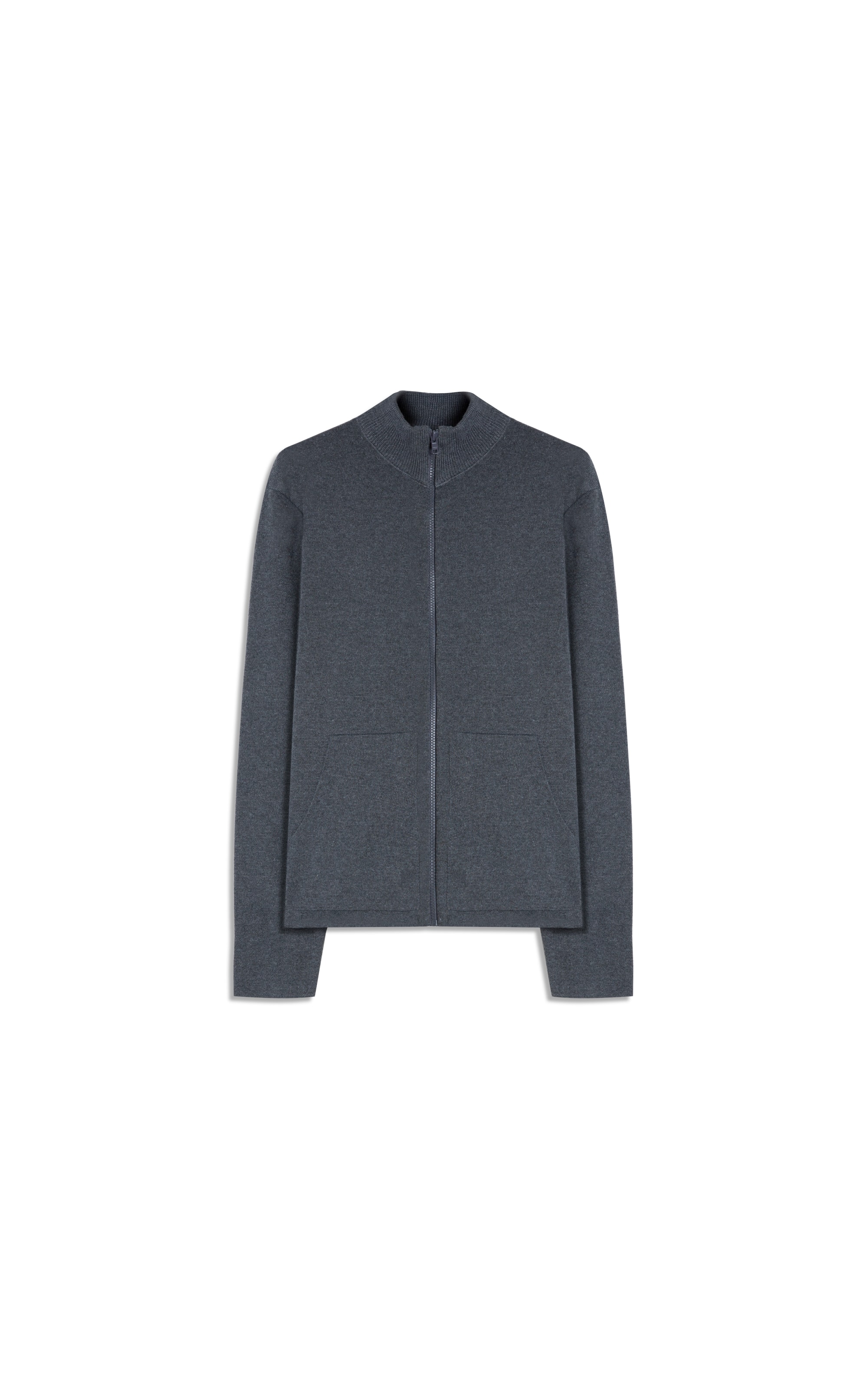 Tricot Pierre Ziper Ml Chumbo