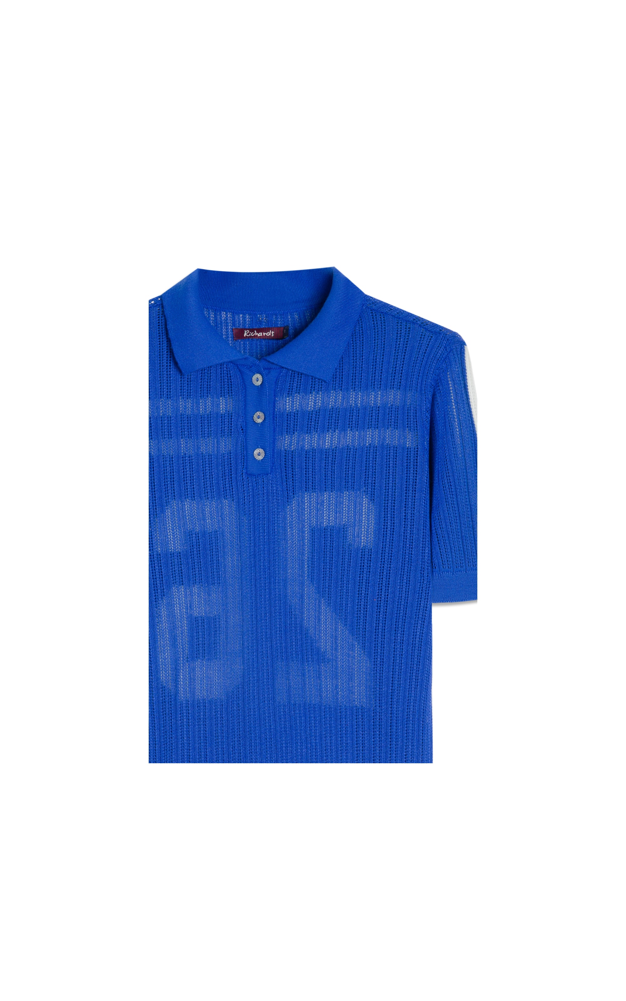 Tricot Polo Copa Mc Azul Bic