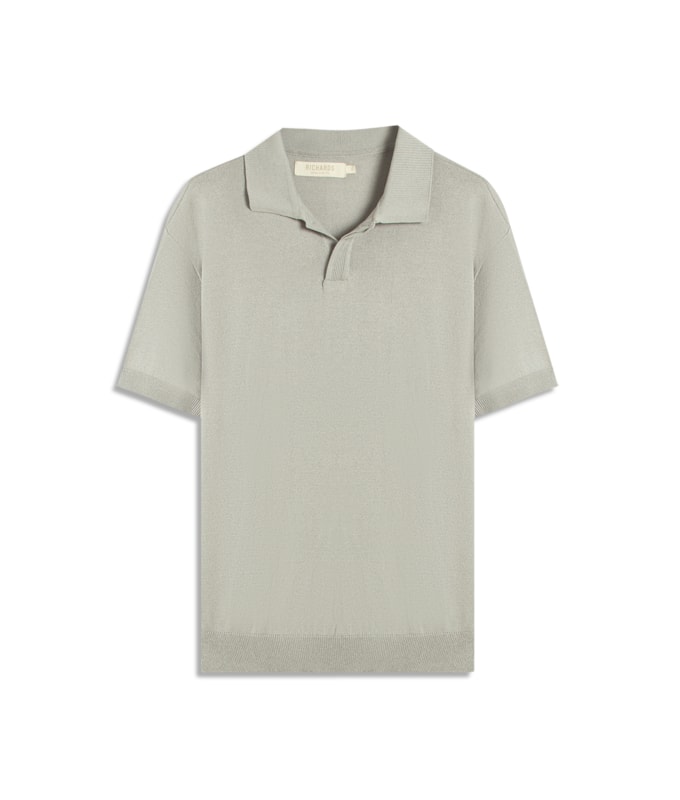 Tricot Polo Guto Mm  Gelo