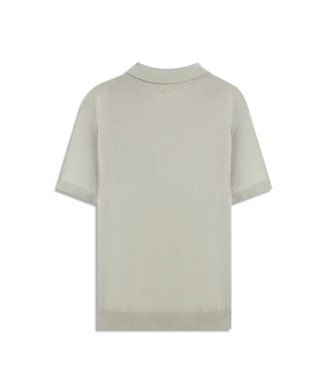 Tricot Polo Guto Mm  Gelo