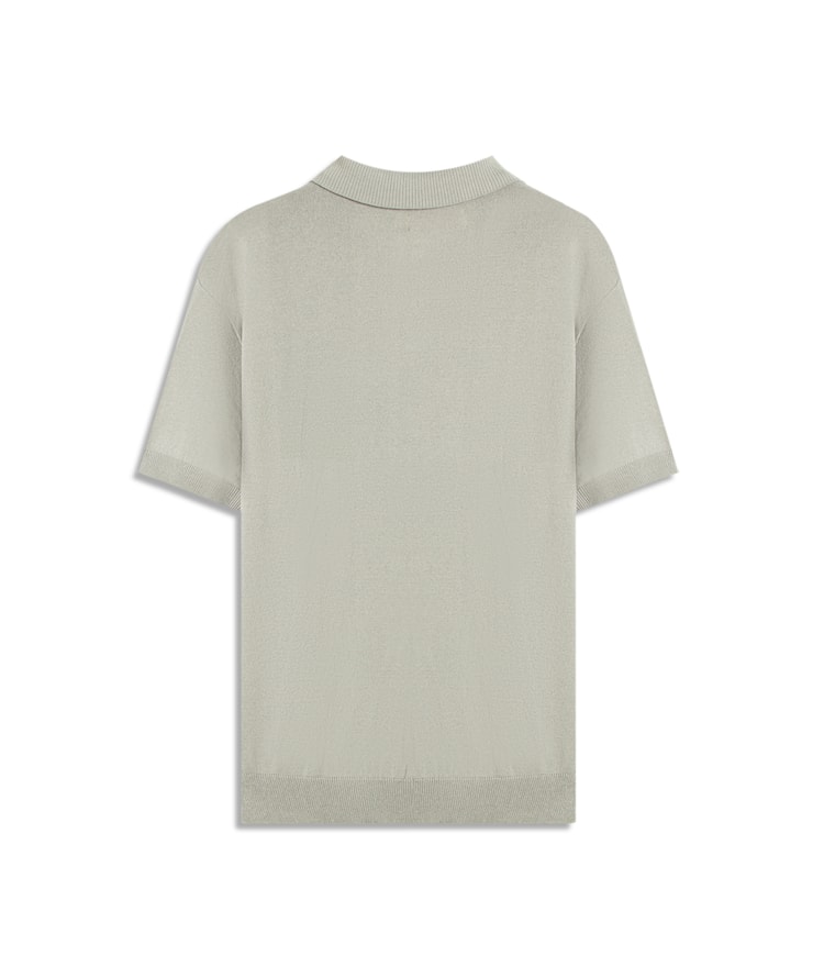 Tricot Polo Guto Mm  Gelo