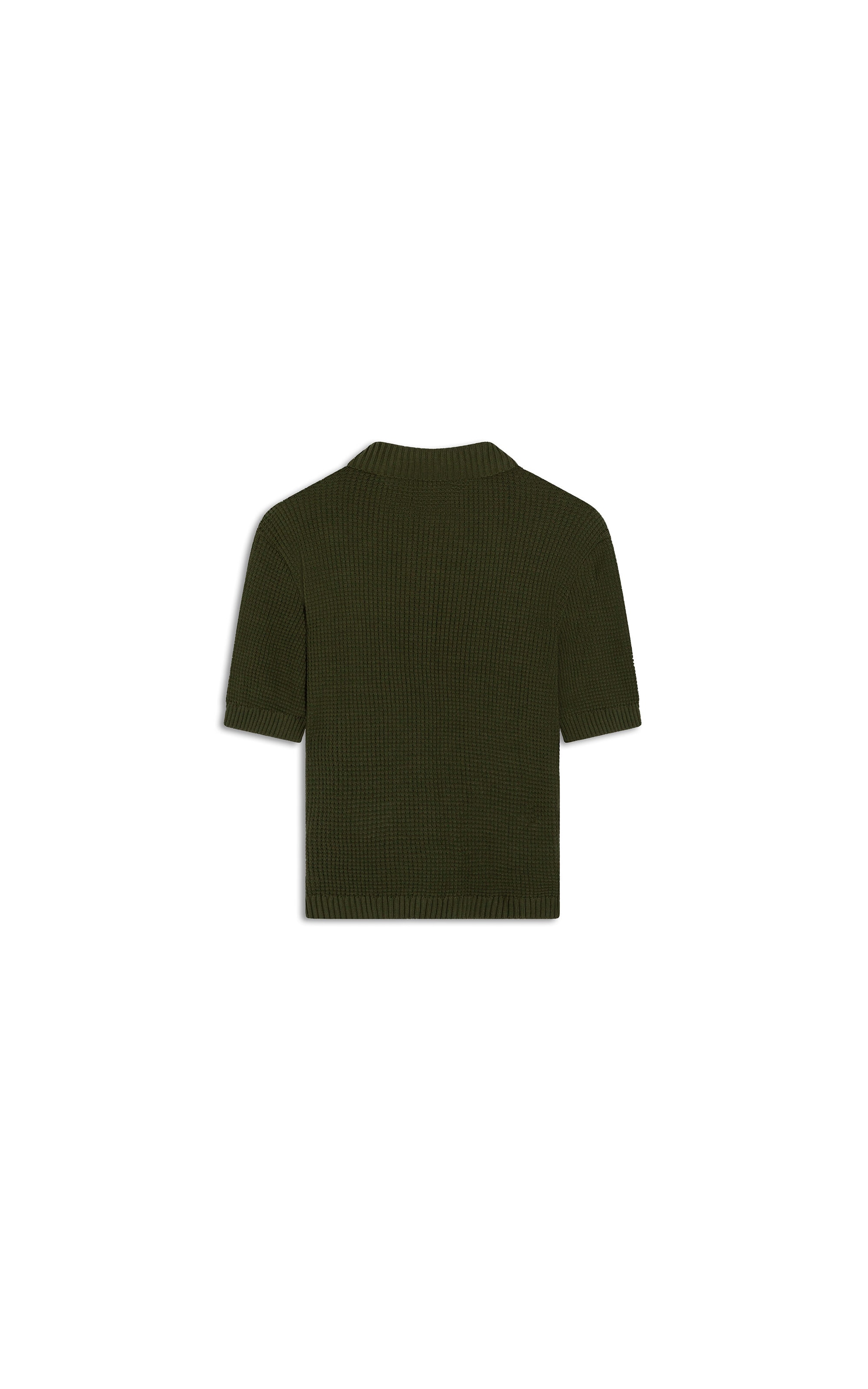 Tricot Polo Haya Techno Verde Militar