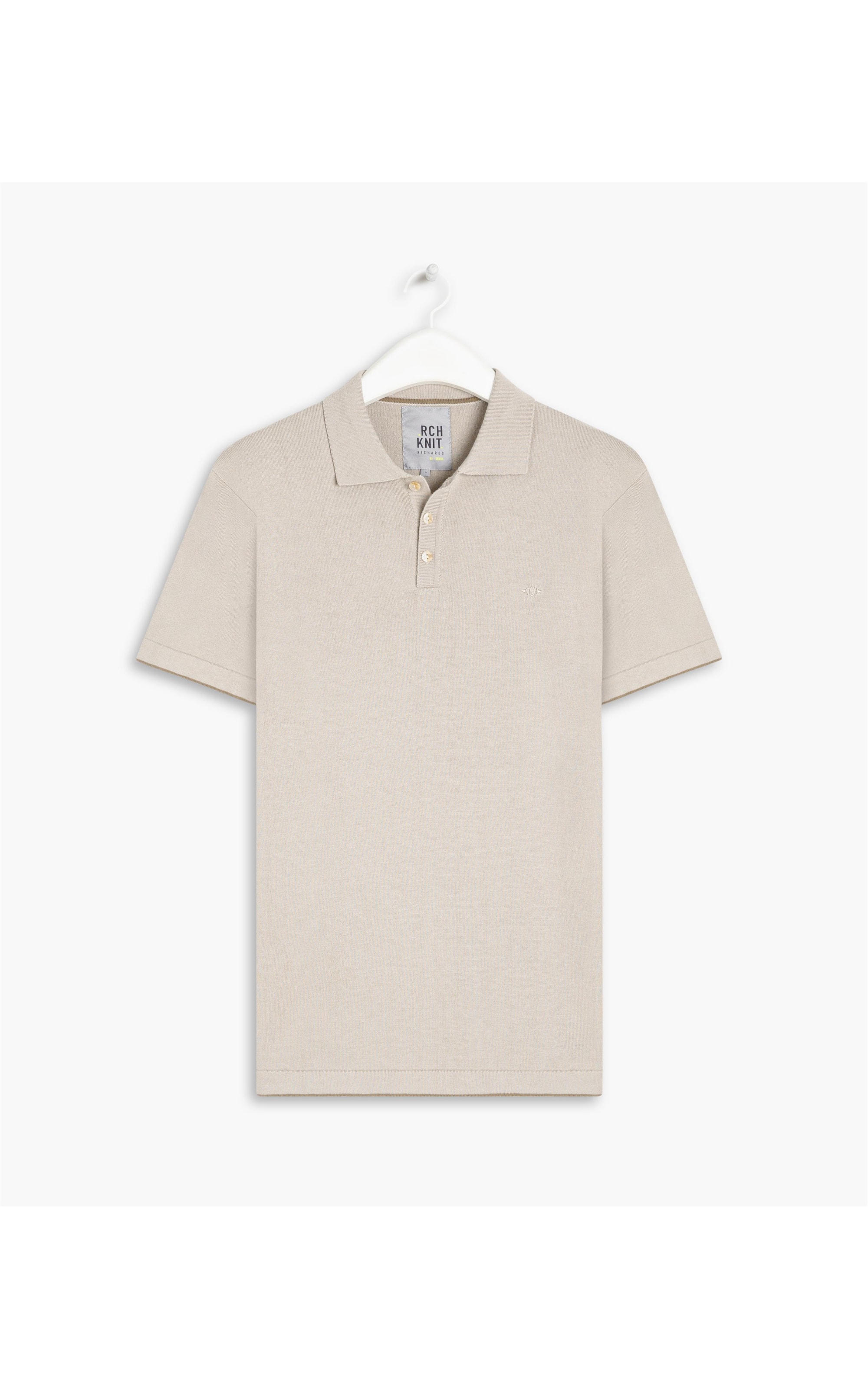 Tricot Polo Henry Prata