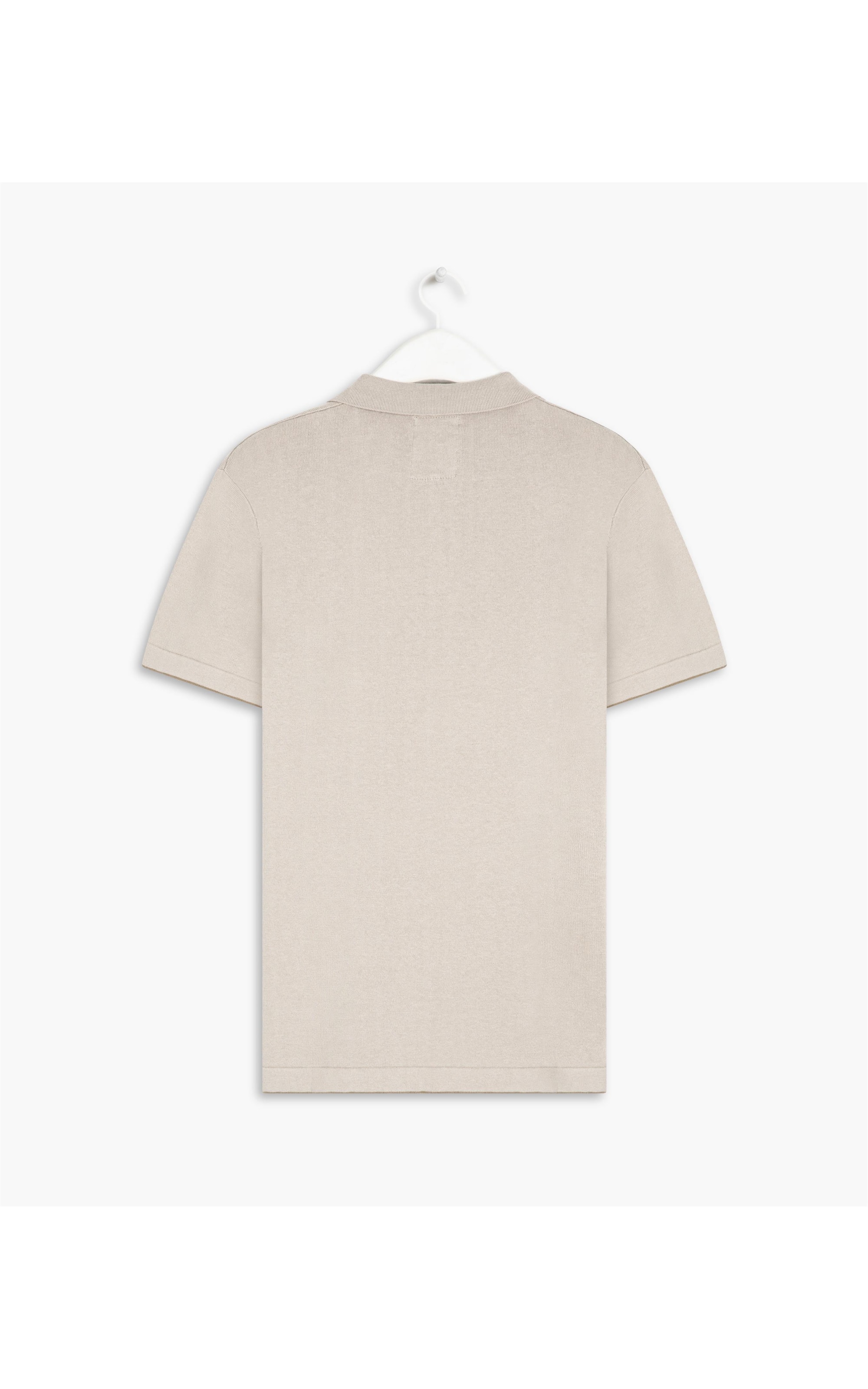Tricot Polo Henry Prata