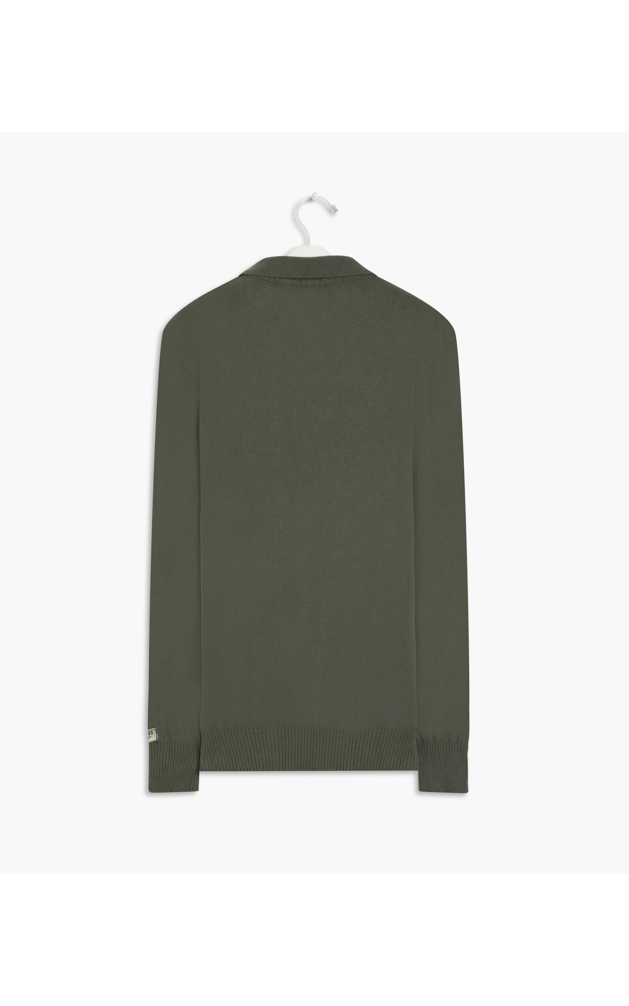  Tricot Polo Julio Verde Militar