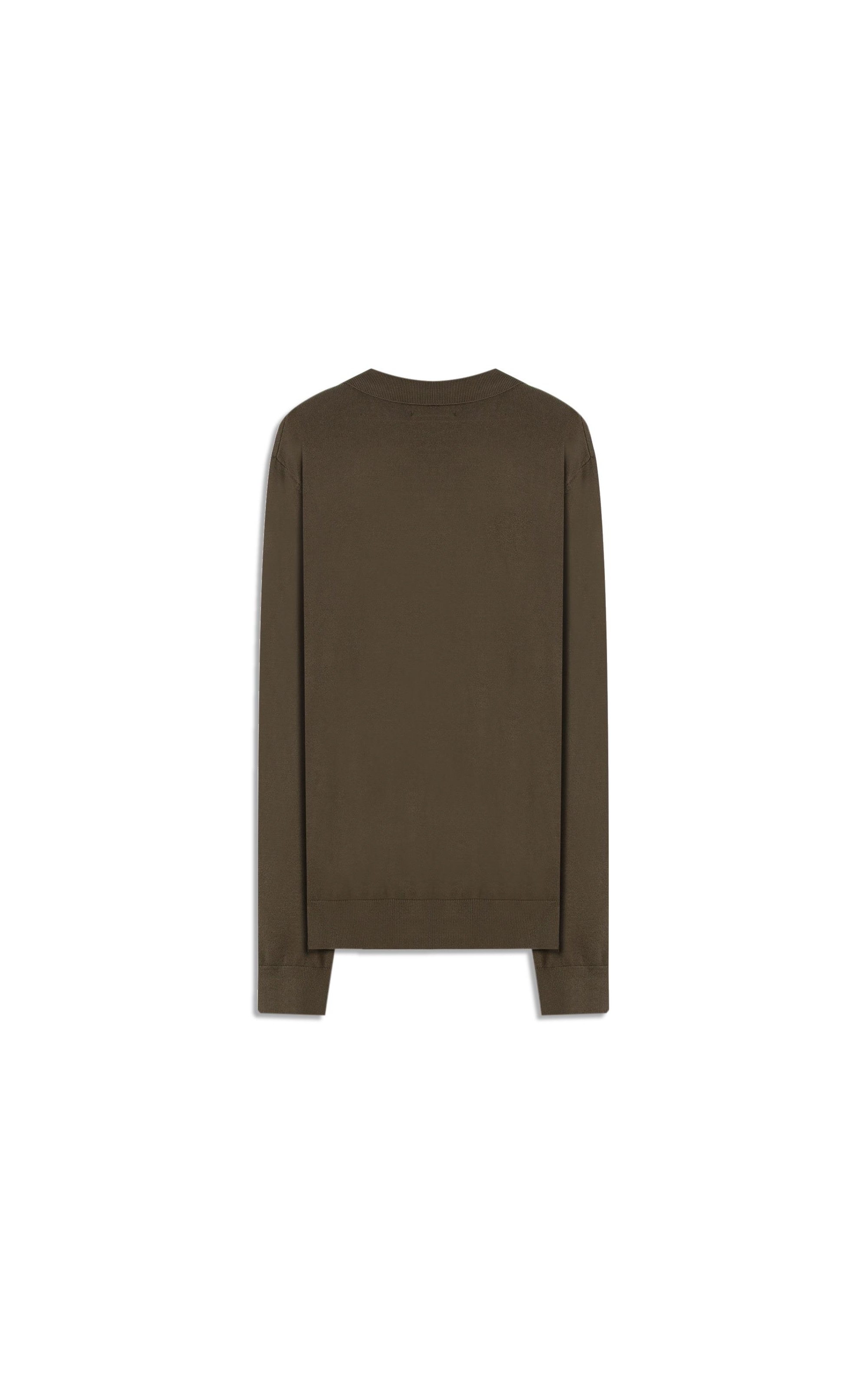 Tricot Polo Manga Longa Castor