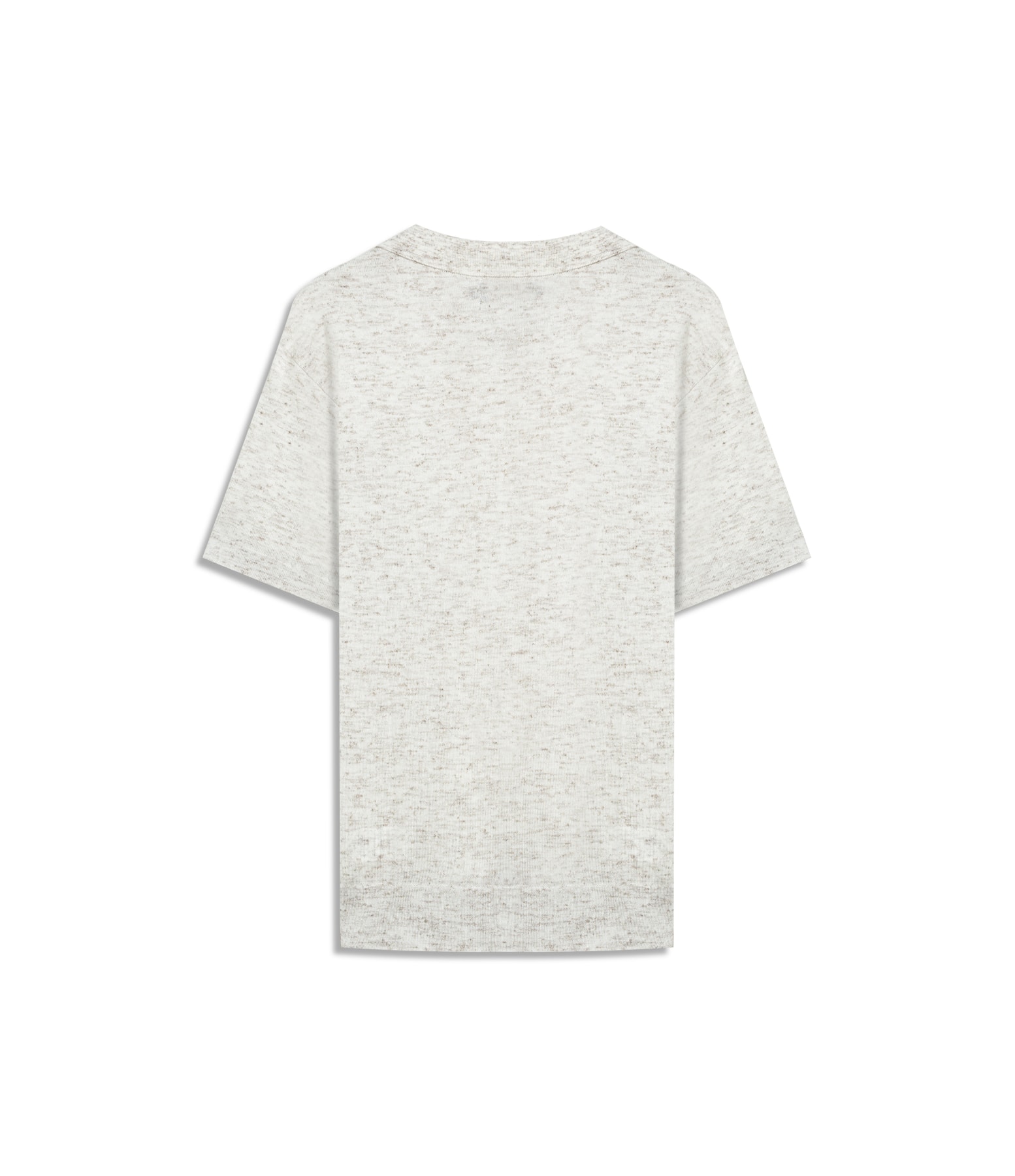 Tricot Polo Mm Mescla Bicolor Natural