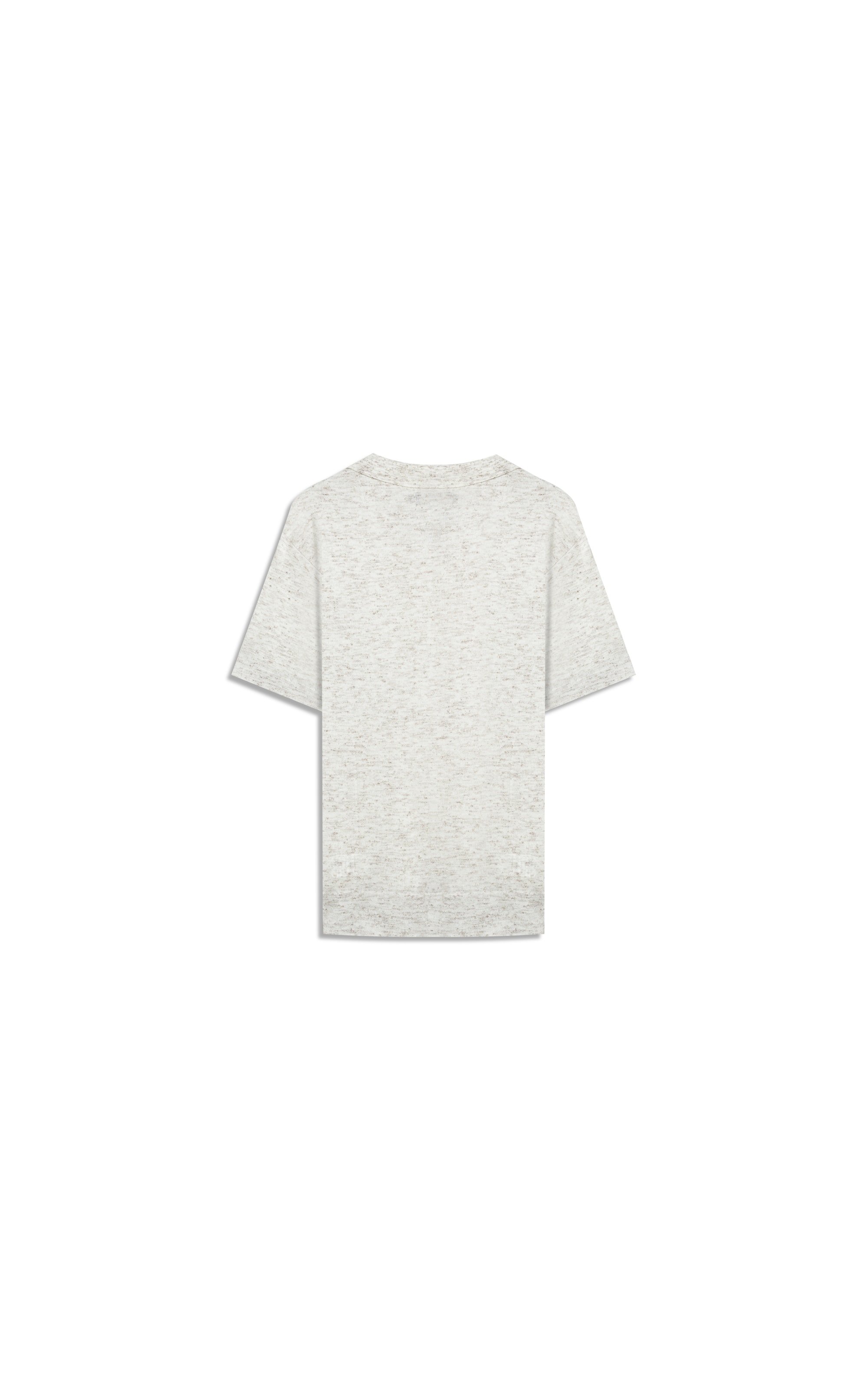 Tricot Polo Mm Mescla Bicolor Natural