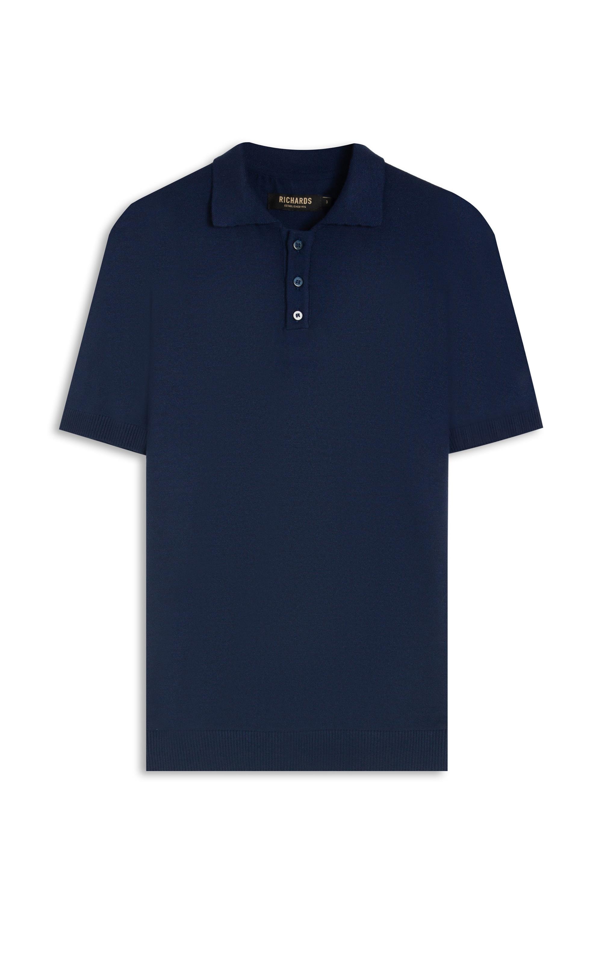 Tricot Polo Mm Pbt Mc Dark Navy