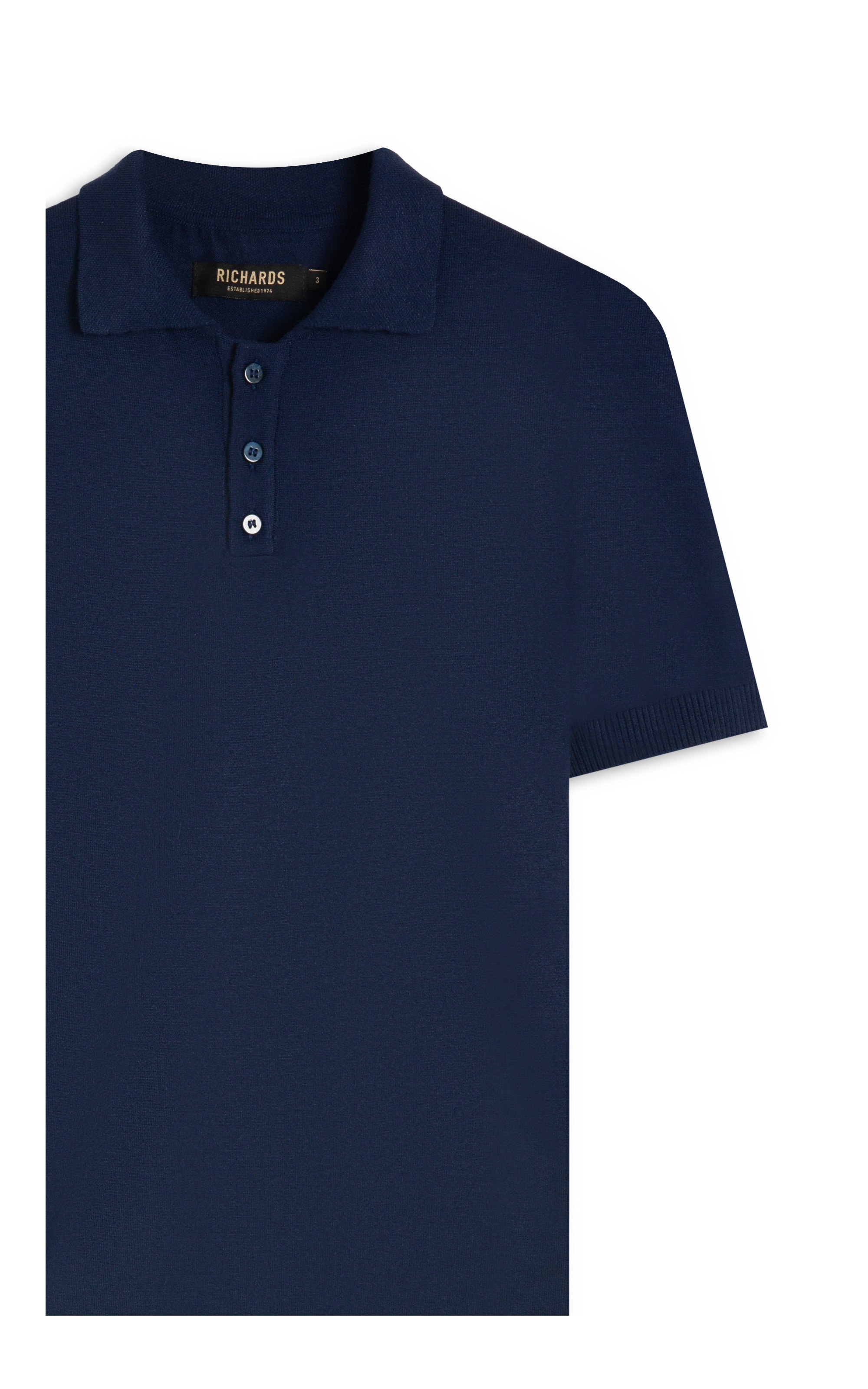 Tricot Polo Mm Pbt Mc Dark Navy