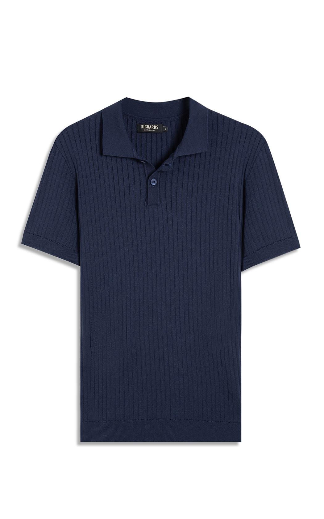 Tricot Polo Nairon Canelado Mc Marinho
