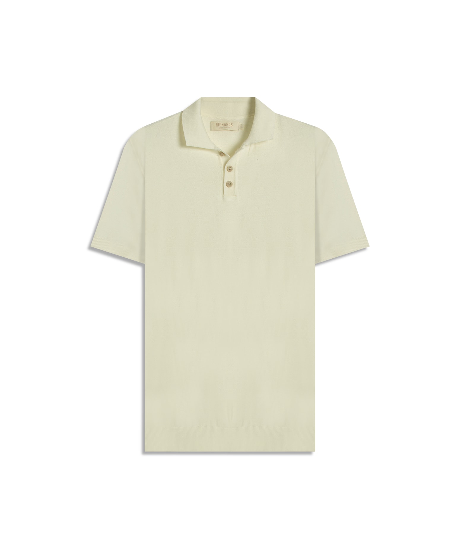 Tricot Polo Nino Techno Natural