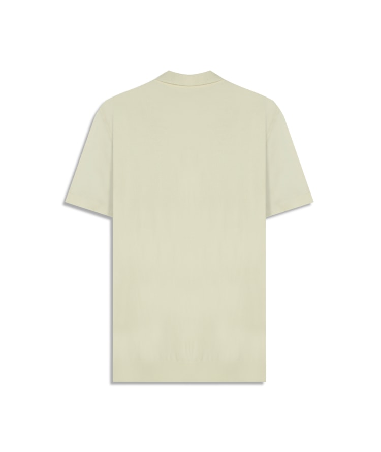 Tricot Polo Nino Techno Natural