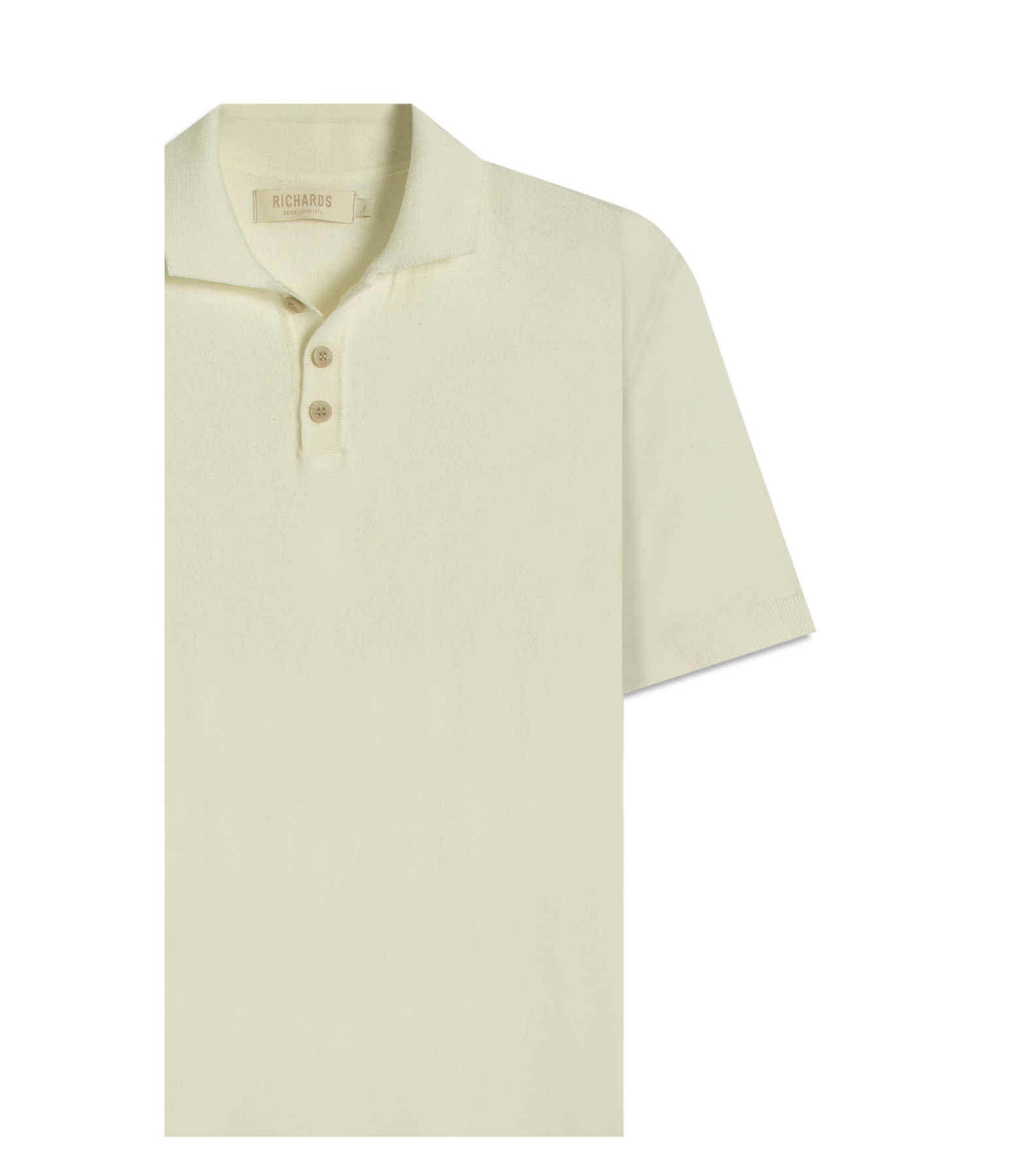 Tricot Polo Nino Techno Natural
