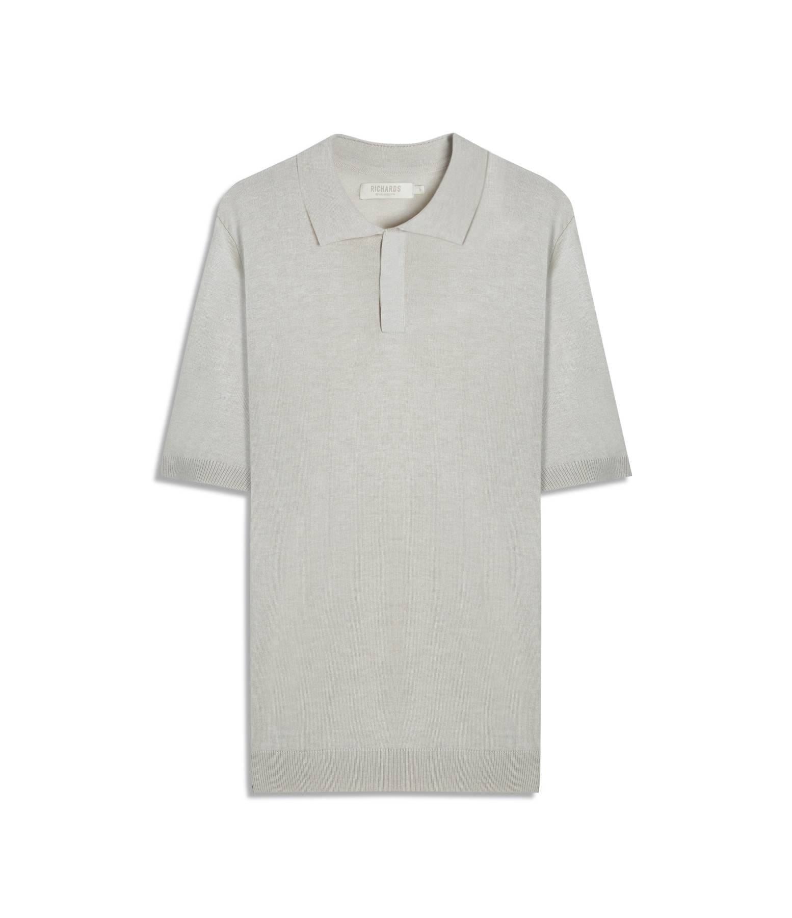 Tricot Polo Yves Natural