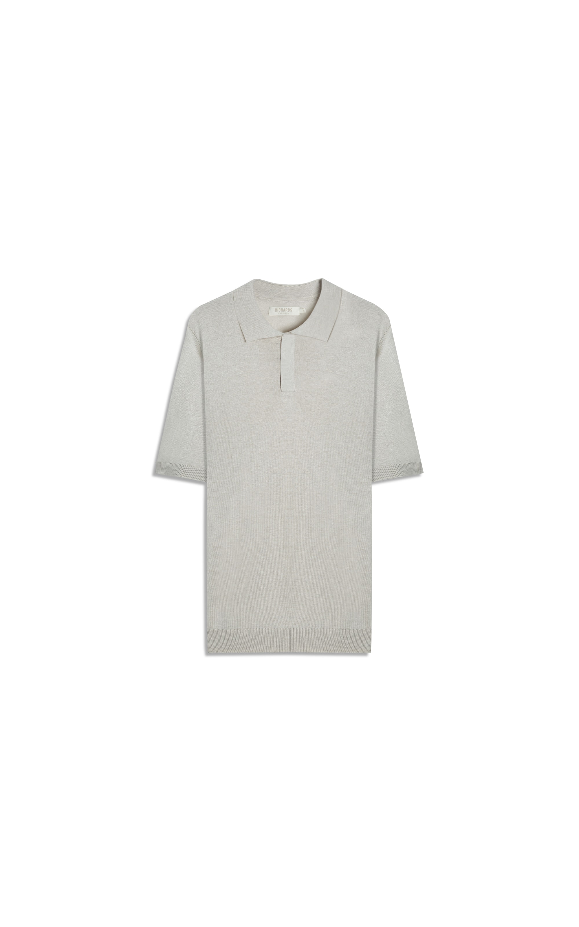 Tricot Polo Yves Natural