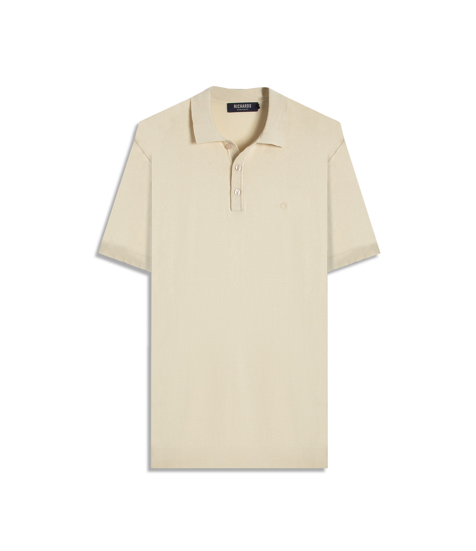 Tricot Polo Zeno Tech Areia