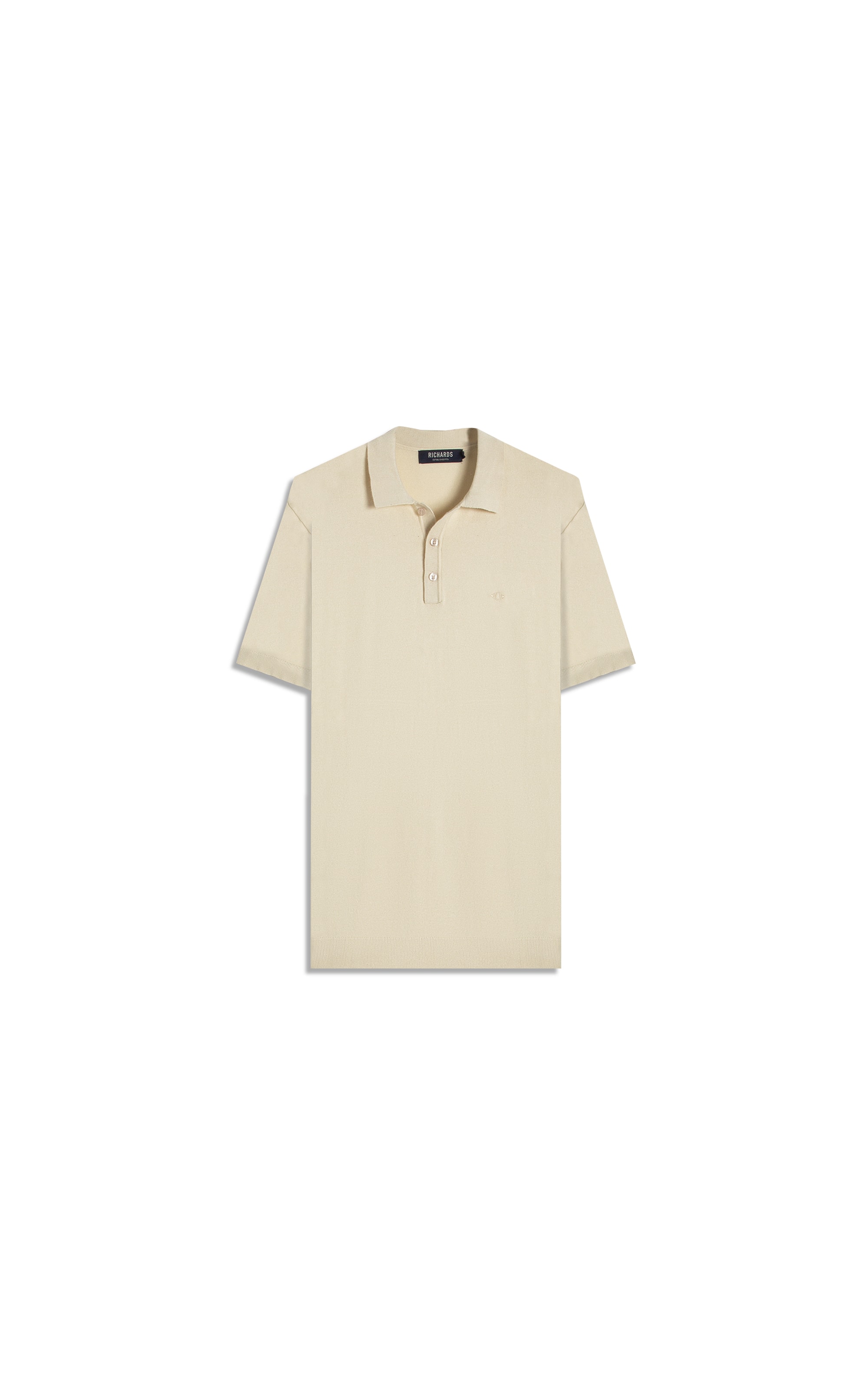 Tricot Polo Zeno Tech Areia