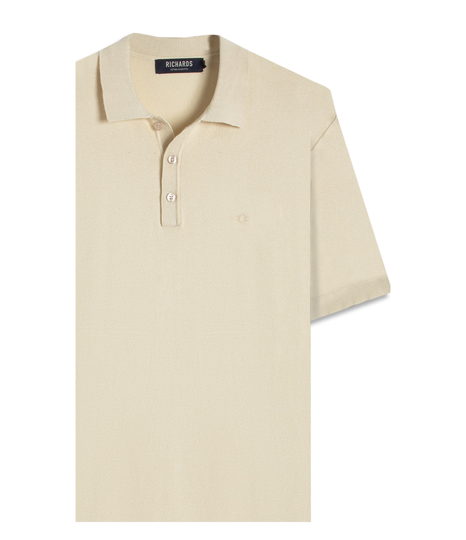 Tricot Polo Zeno Tech Areia