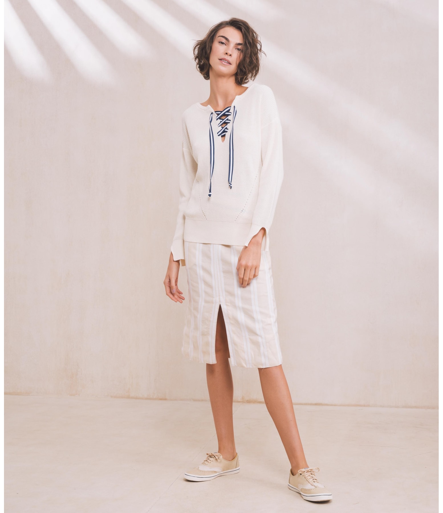 Tricot Positano Off White