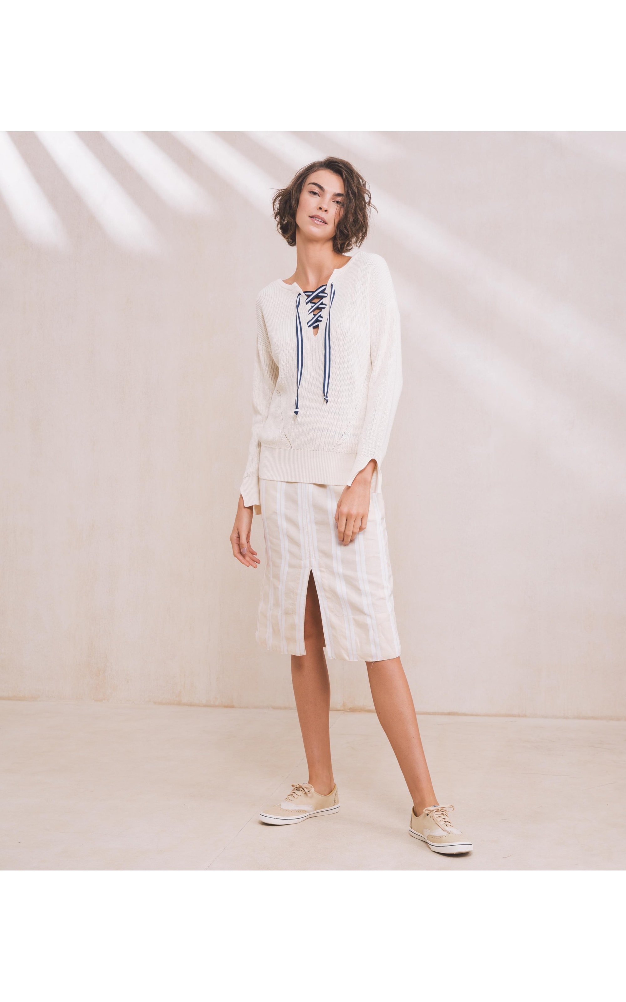 Tricot Positano Off White