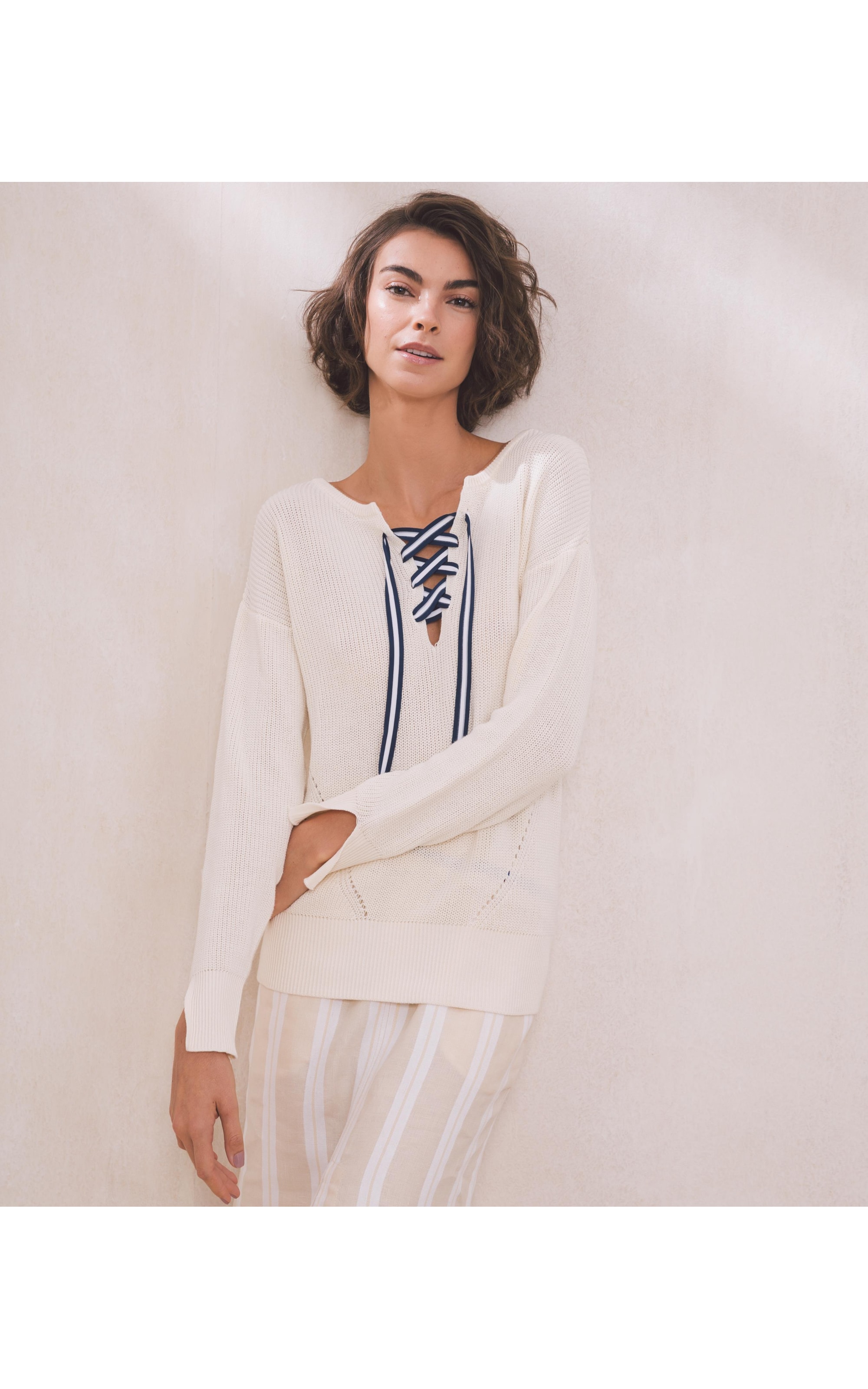 Tricot Positano Off White