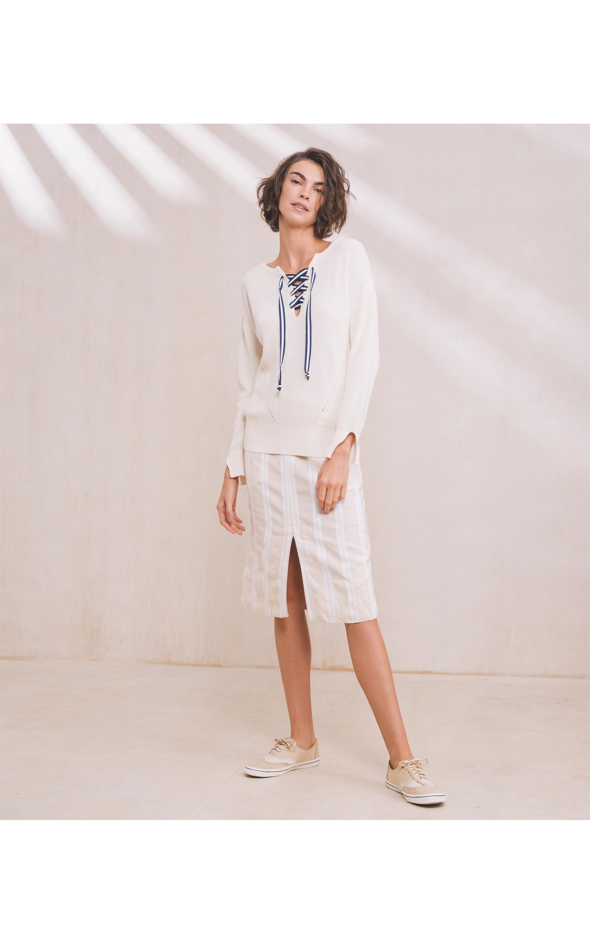 Tricot Positano Off White