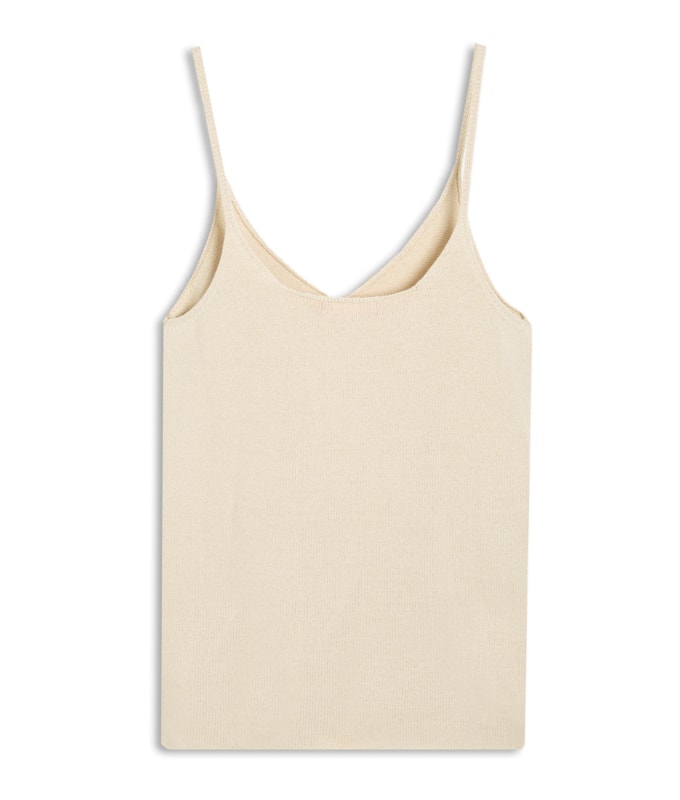 Tricot Ragata Luna Liso Areia