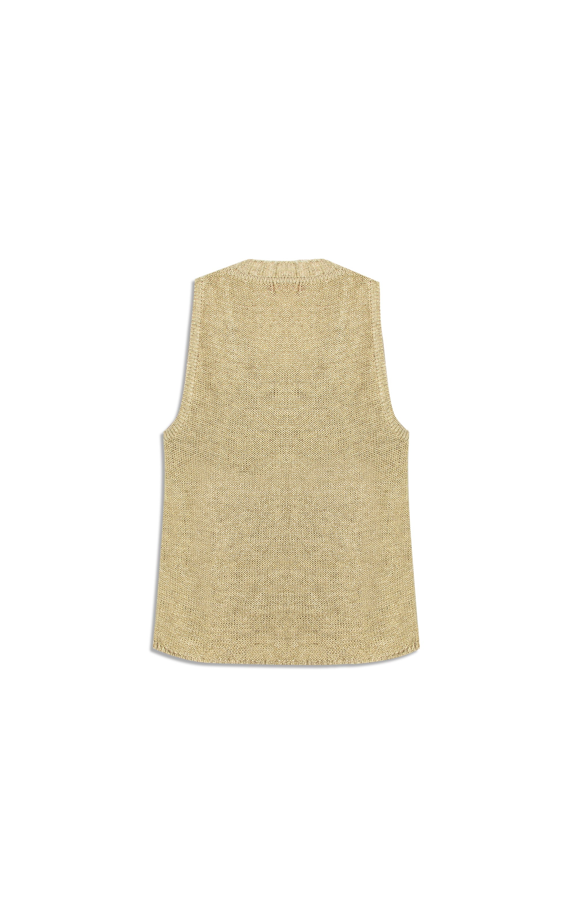 Tricot Regata Lira Shine Natural