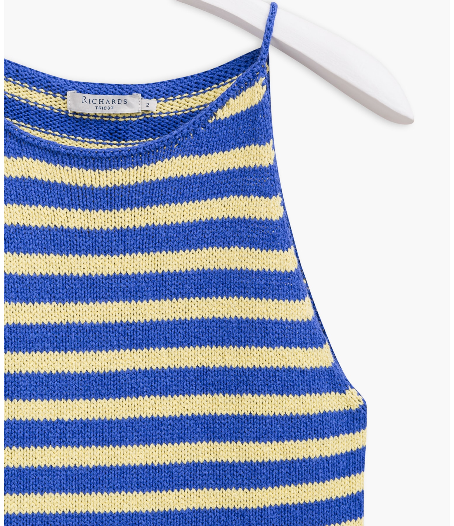 Tricot Regata Listrada Dida Azul Marinho