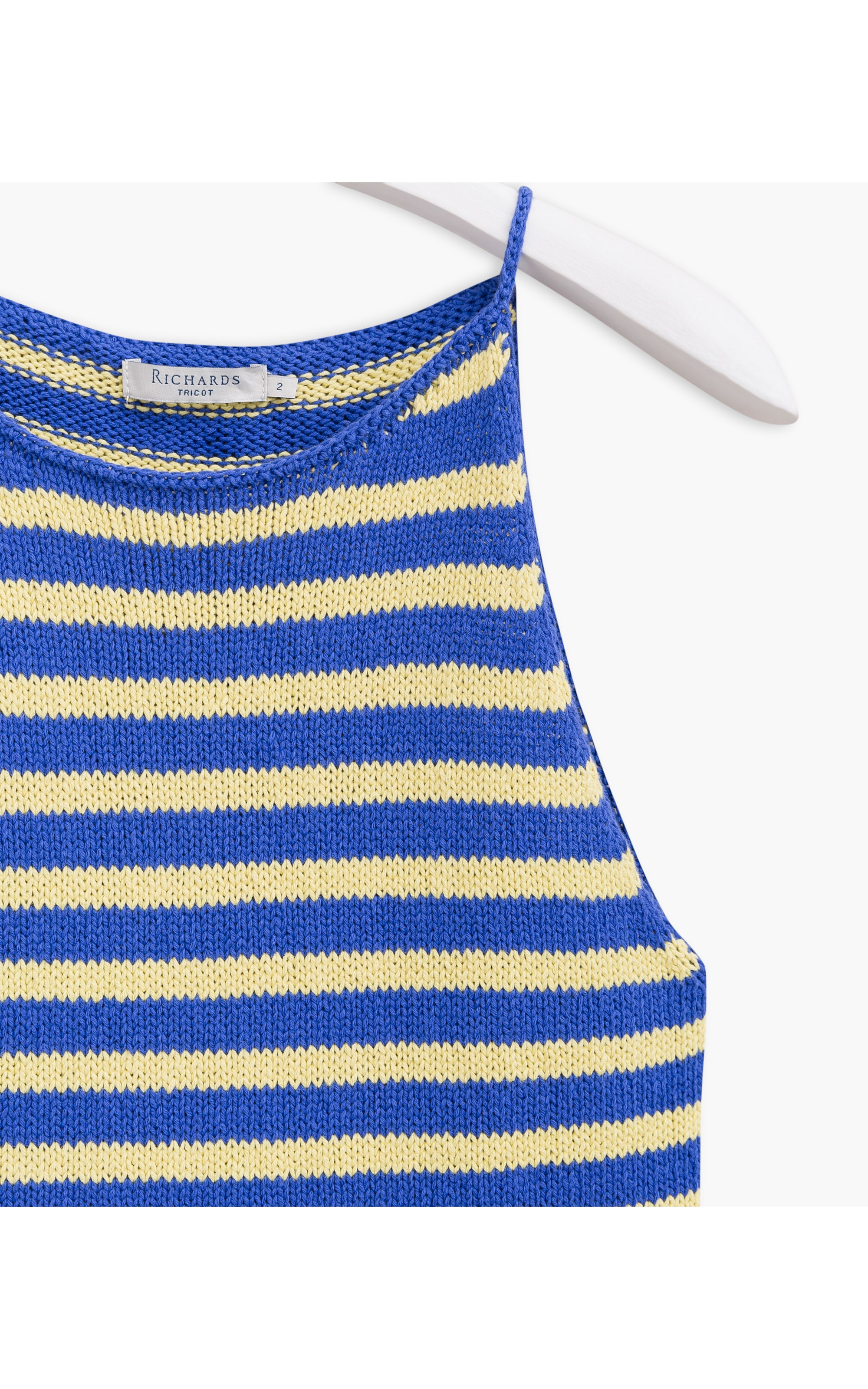 Tricot Regata Listrada Dida Azul Marinho