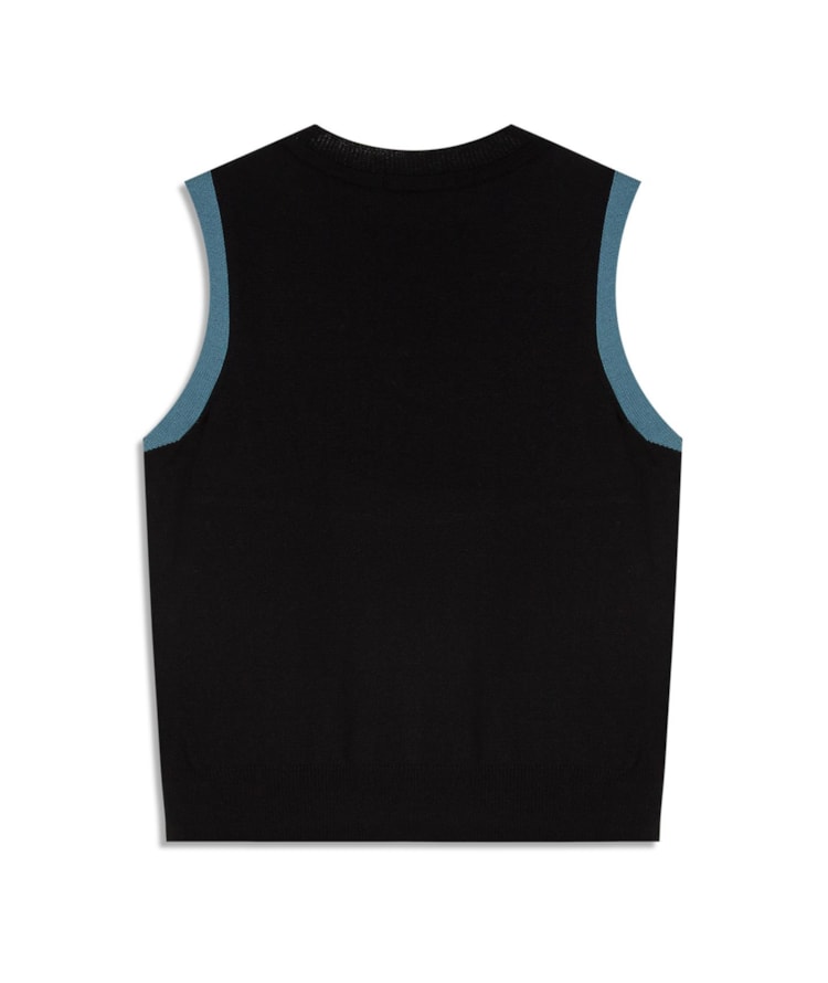 Tricot Regata Soly Decote Reto Dark Navy