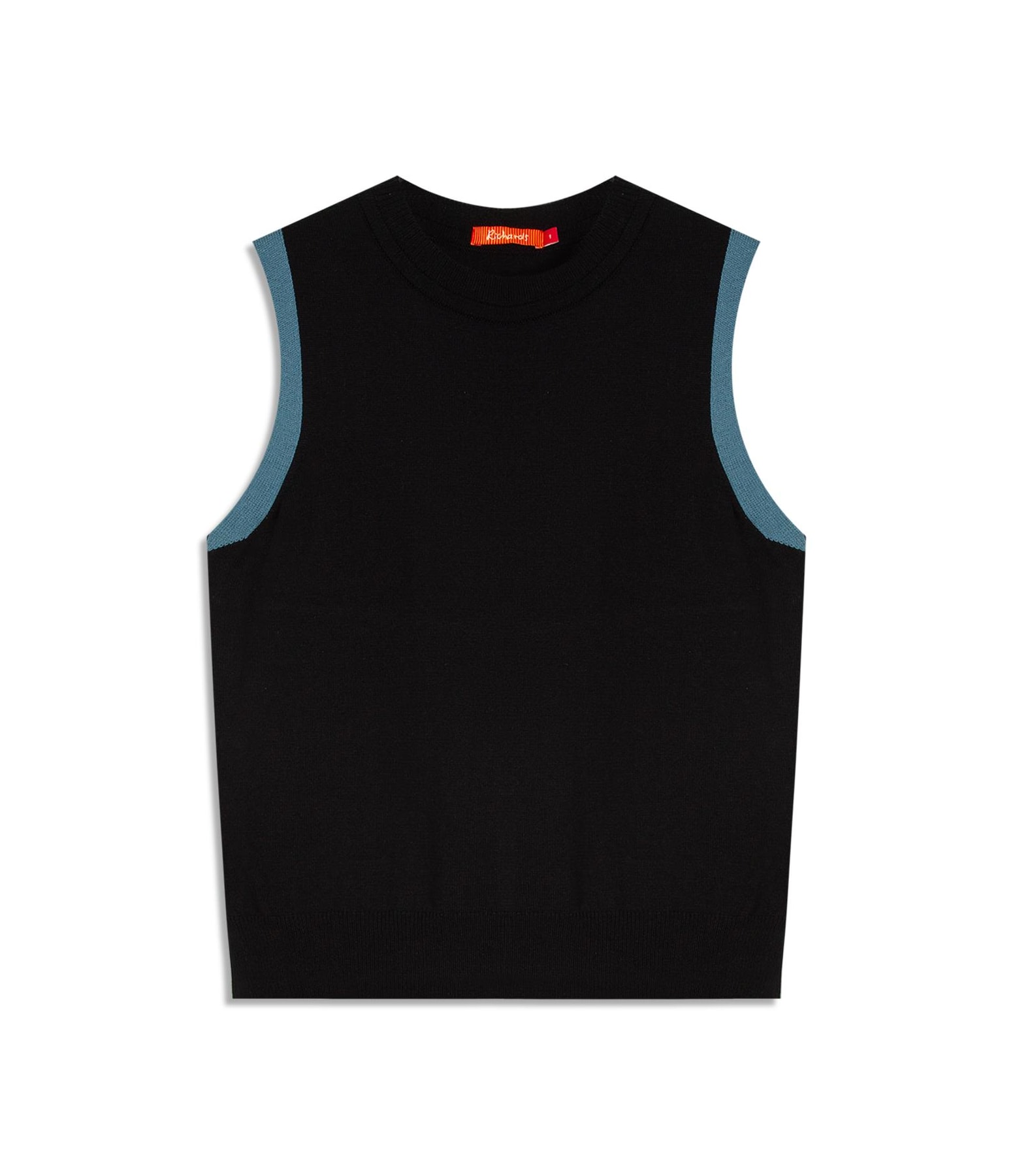 Tricot Regata Soly Decote Reto Dark Navy